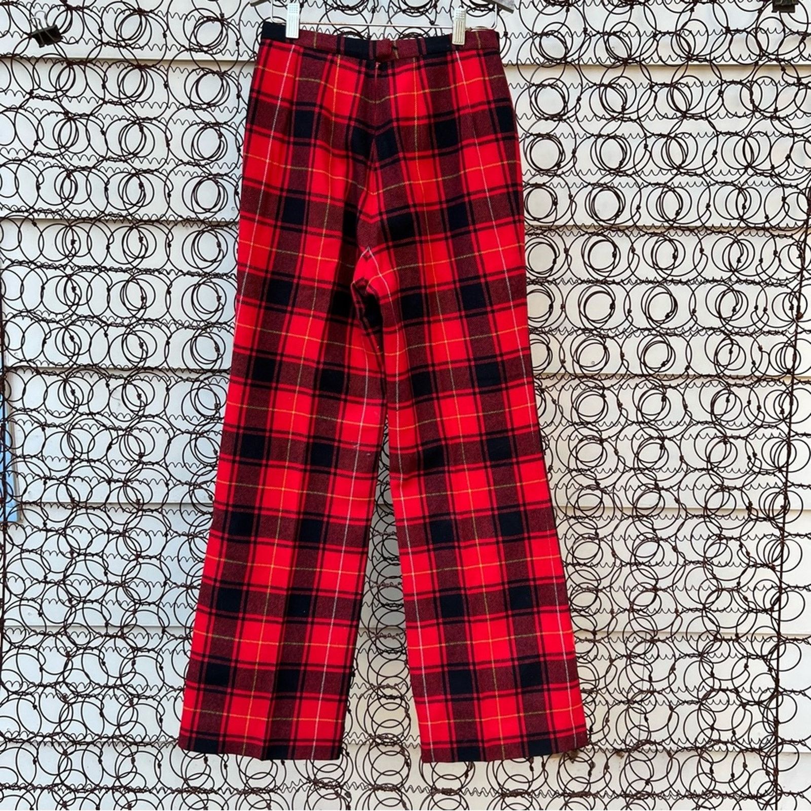 Pendleton Vintage Pendleton tartan plaid slack trouser pants Size 26" / US 2 / IT 38 - 2 Thumbnail