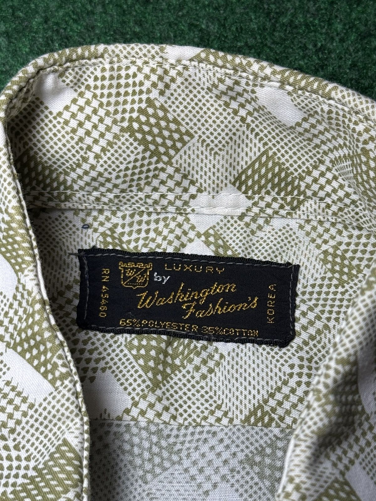 Vintage Vintage 70s Polycotton Button Up Retro Hippie Disco Shirt Size US M / EU 48-50 / 2 - 3 Thumbnail