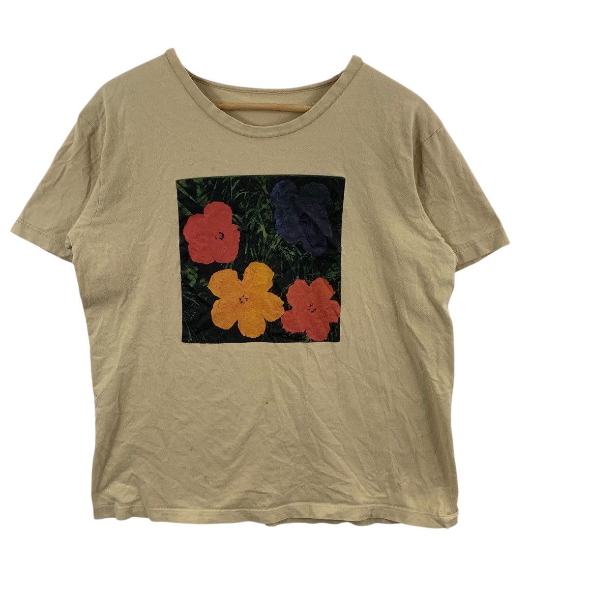Uniqlo ANDY WARHOL x UNIQLO Flowers Series Pop Art Tee Shirt Top Size US M / EU 48-50 / 2 - 4 Thumbnail