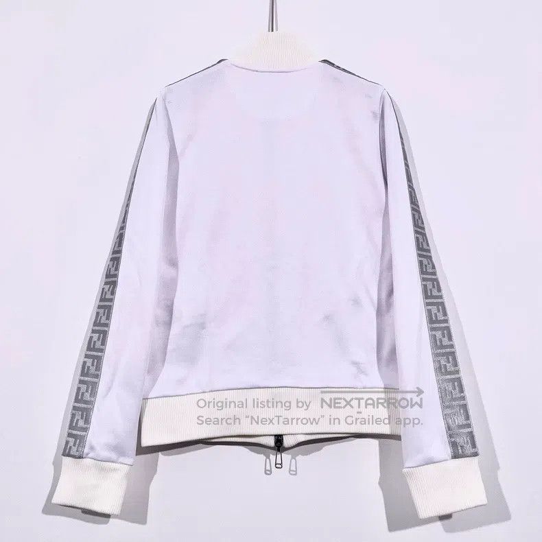 Fendi Fendi Double F Logo White School Jacket Size XS / US 0-2 / IT 36-38 - 2 Thumbnail