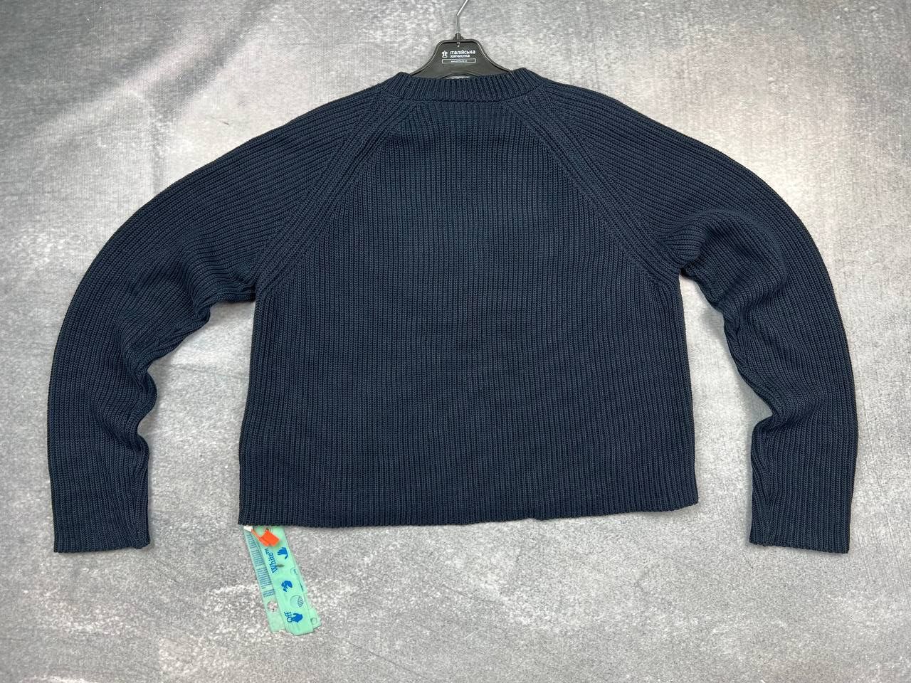 Off-White Off-White Hand Logo Navy Sweater small Size S / US 4 / IT 40 - 4 Thumbnail