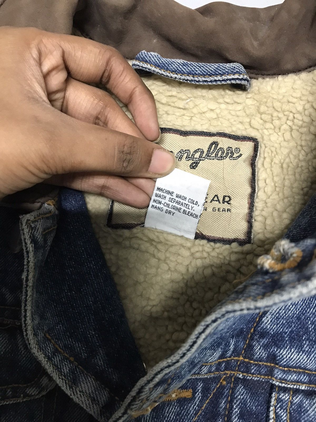 Wrangler Vintage wrangler sherpa line denim vest Size US XXS / EU 40 - 7 Thumbnail