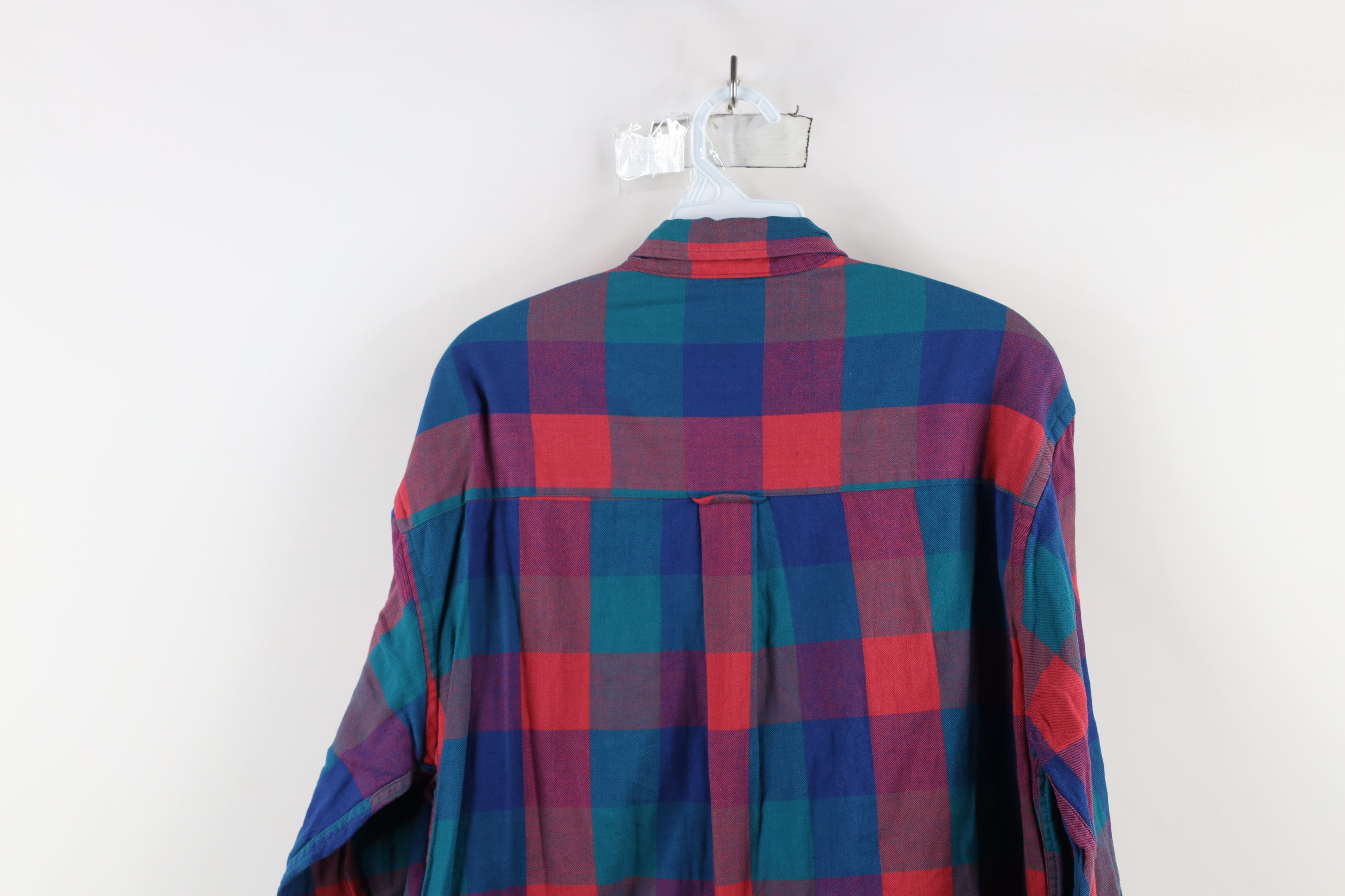 Vintage Vintage 90s Streetwear Collared Button Down Shirt Plaid Size US M / EU 48-50 / 2 - 10 Thumbnail