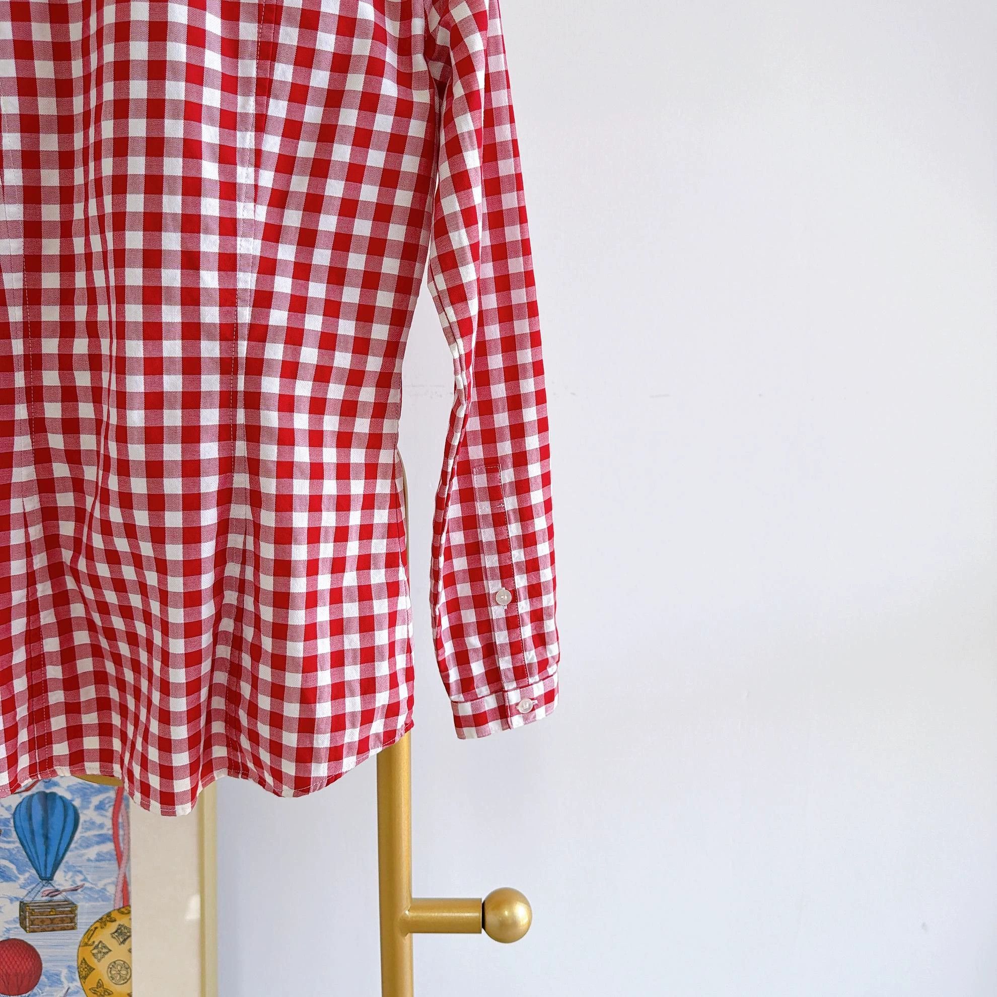 Burberry Burberry Pink Check Shirt XS Size XS / US 0-2 / IT 36-38 - 5 Thumbnail