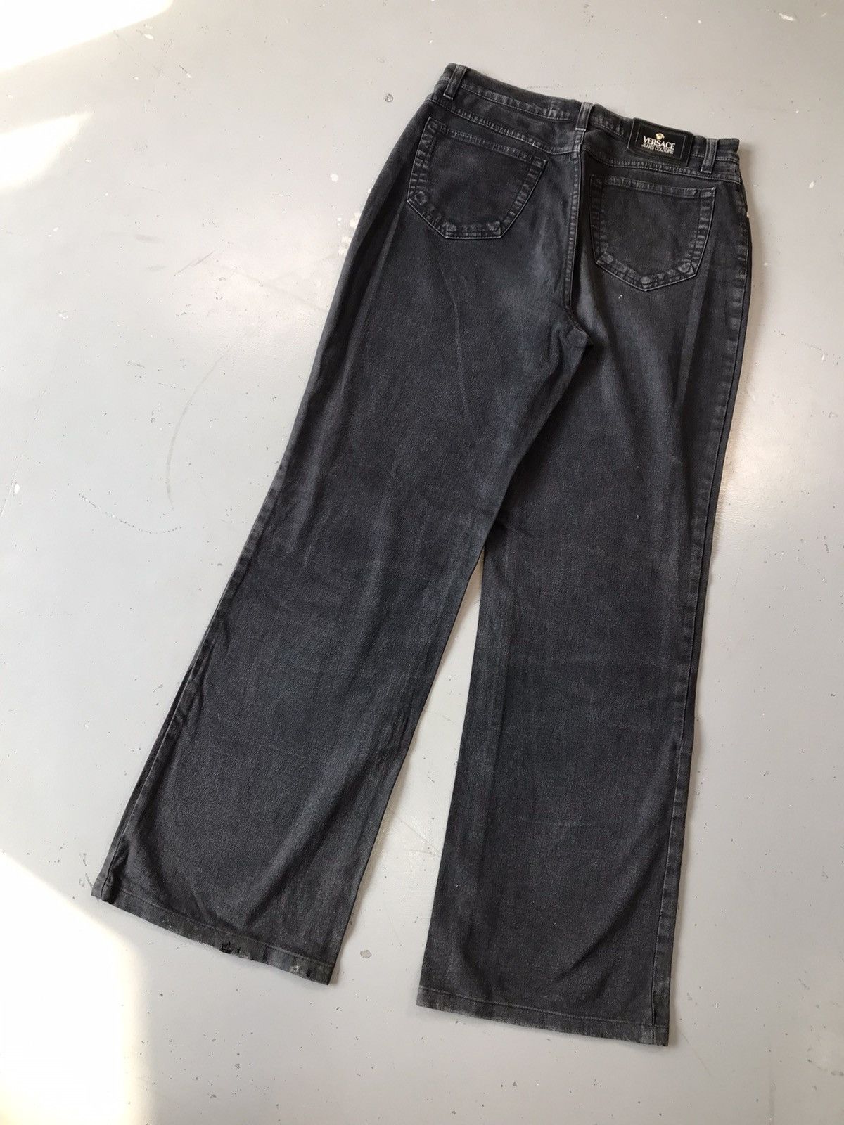 Vintage Vintage Versace inspired straight fit denim Size US 30 / EU 46 - 10 Thumbnail