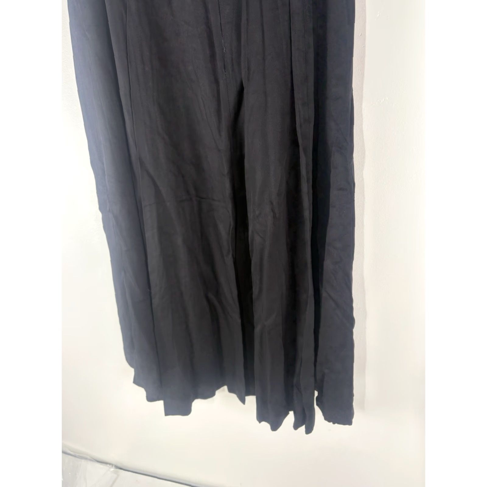 Vintage VINTAGE Gianni Sport Black A-Line Maxi Skirt Womens Size 14 Casual 90s Fall Spring Summer US Size 36" / US 14 / IT 50 - 5 Thumbnail