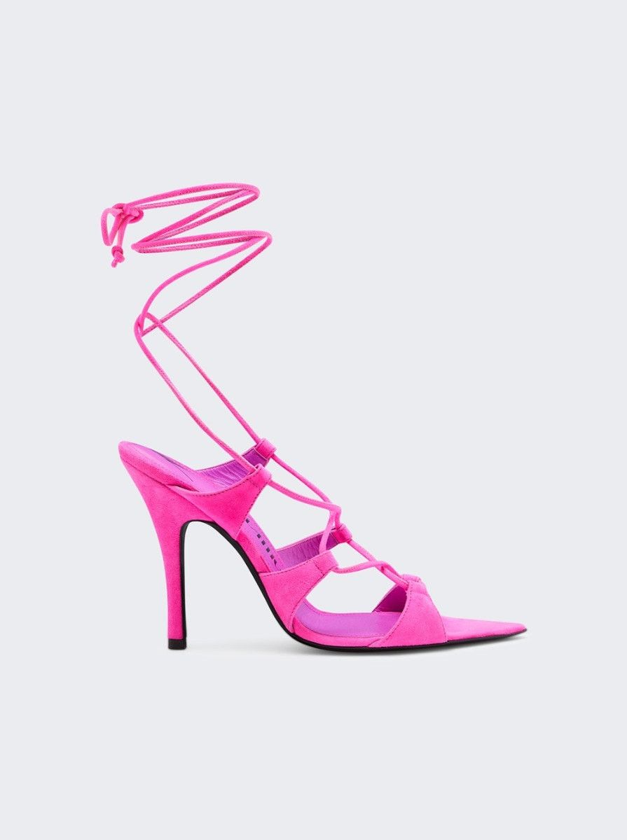 The Attico o1mle0526 Renee Sandals 105mm in Pink Size US 7 / IT 37 - 1 Preview
