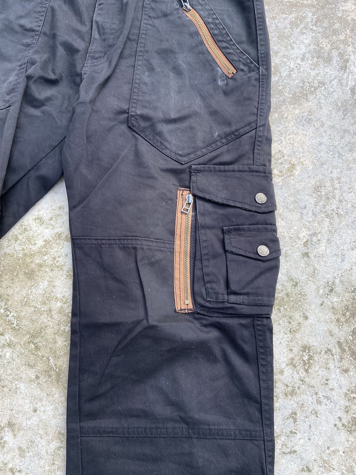 Japanese Brand Double Focus cargo pants Size US 34 / EU 50 - 6 Thumbnail