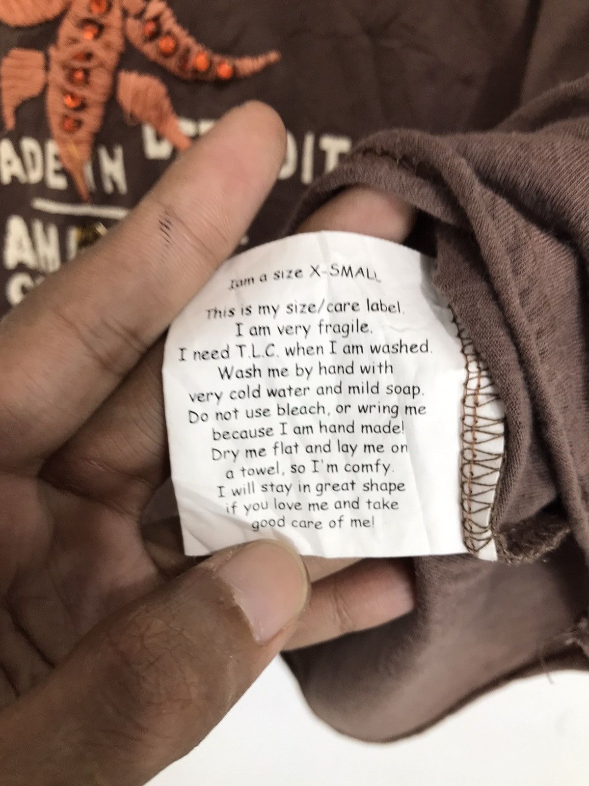 Beauty Beast Crazy Love is real Poem Tees Y2k style Size XS / US 0-2 / IT 36-38 - 6 Thumbnail