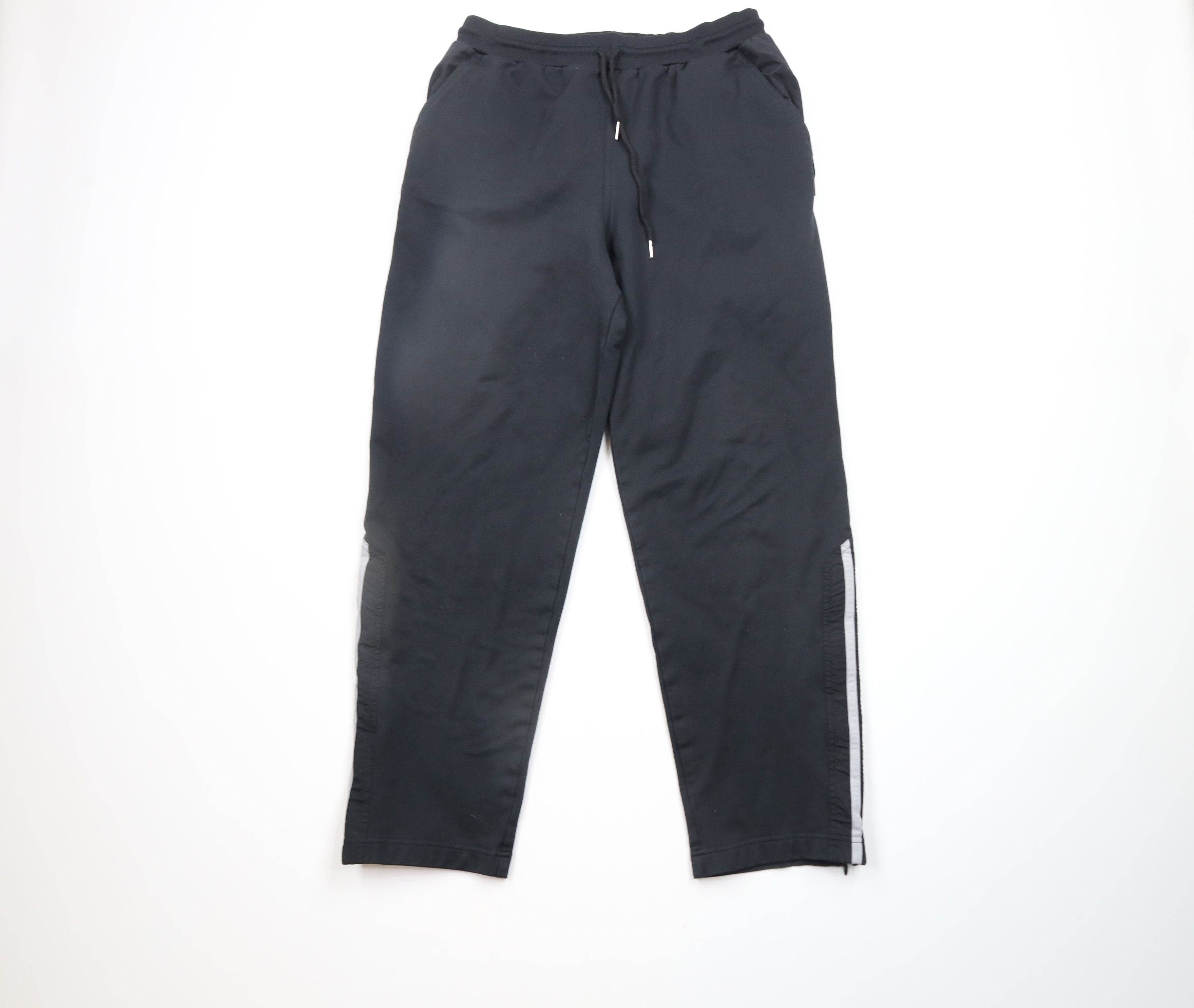 Adidas × Vintage Vintage 90s Adidas Reflective Stripes Tapered Leg Sweatpants Size US 34 / EU 50 - 1 Thumbnail