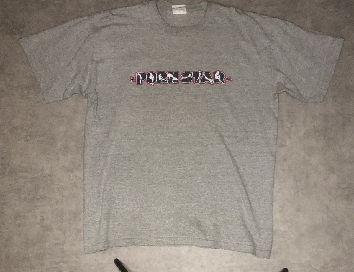 Hook-Ups Vintage PornStar 90s T Shirt Tee Size US L / EU 52-54 / 3 - 3 Thumbnail