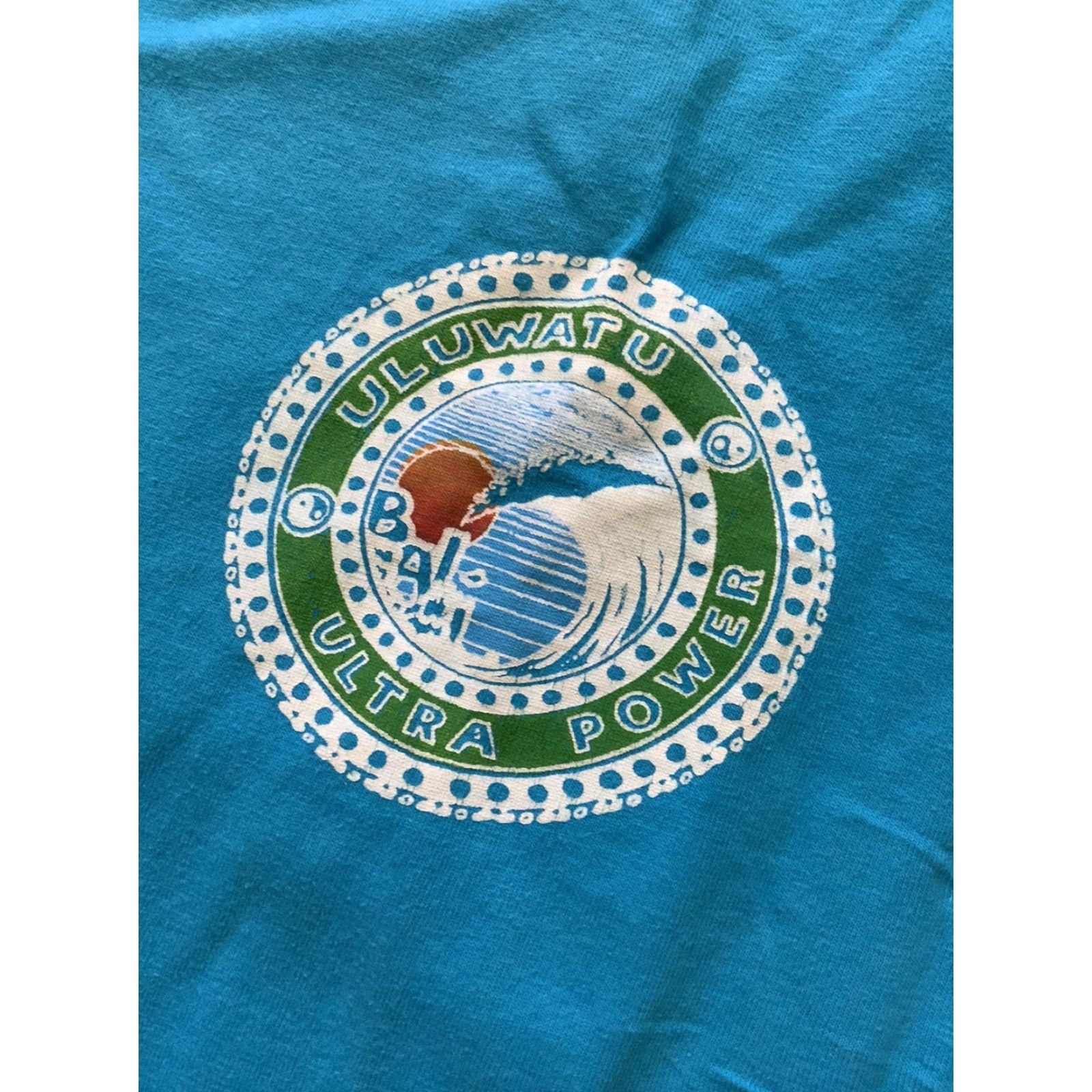 Vintage VINTAGE SZ Uluwatu Bali Yin & Yang Waves Single Stitch Surf Skate T-Shirt XL Mens Size US XL / EU 56 / 4 - 6 Thumbnail