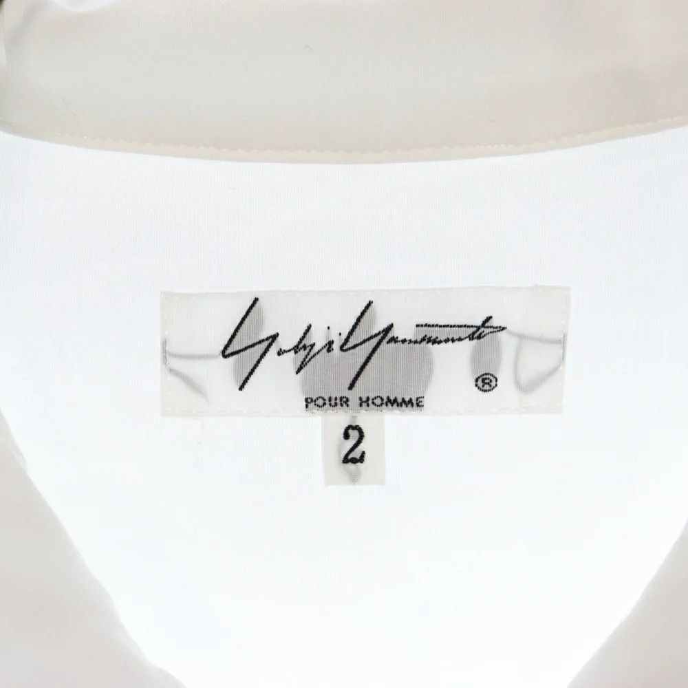 Yohji Yamamoto Yohji Yamamoto POUR HOMME 20AW Layered Collar Shirt Size US M / EU 48-50 / 2 - 5 Thumbnail