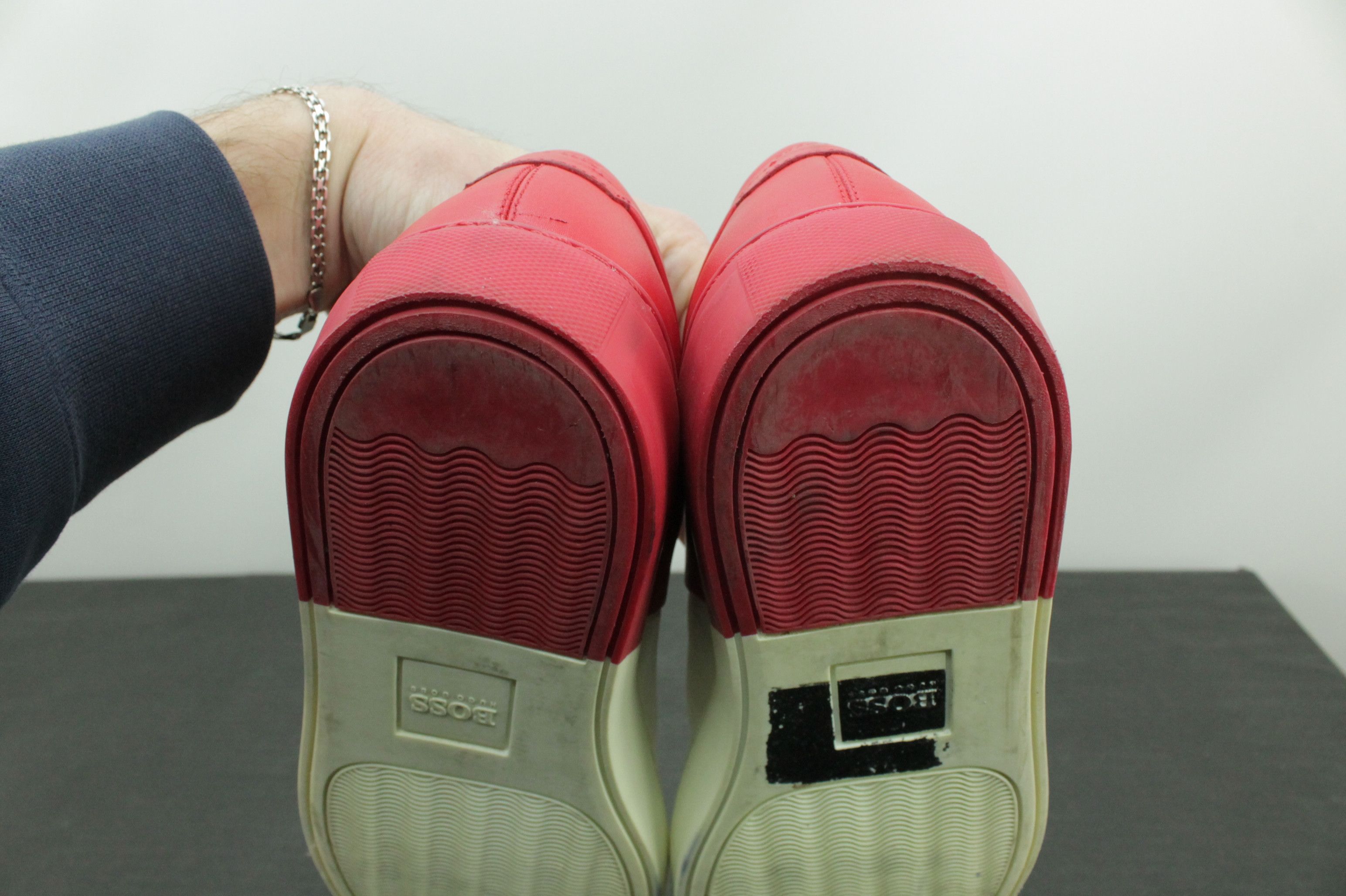 Hugo Boss Hugo Boss Low Top Leather Sneakers Women's Size US 9 / IT 39 - 9 Thumbnail