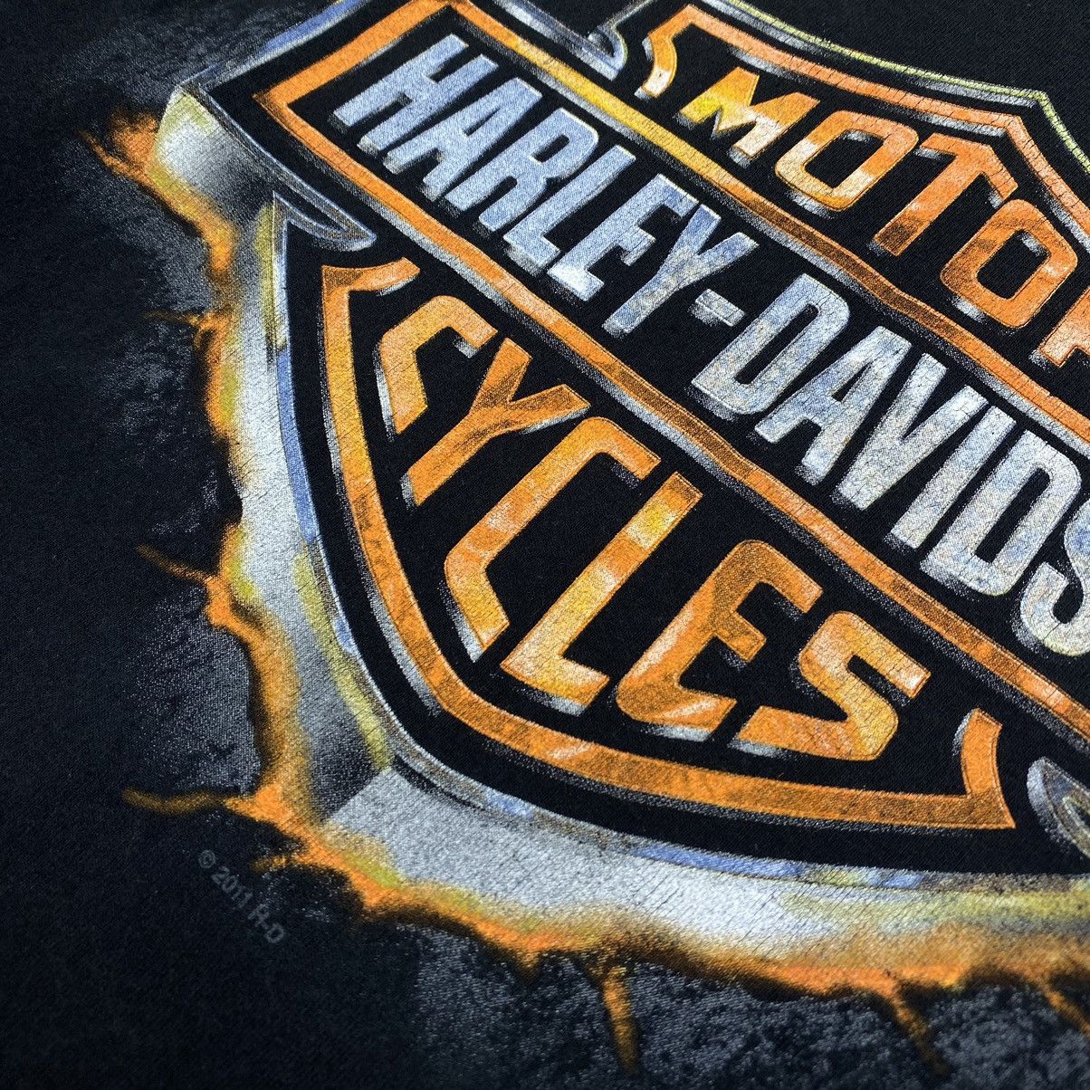 Band Tees Vintage Harley Davidson 2006 Big Graphic logo band tee Size US L / EU 52-54 / 3 - 4 Thumbnail
