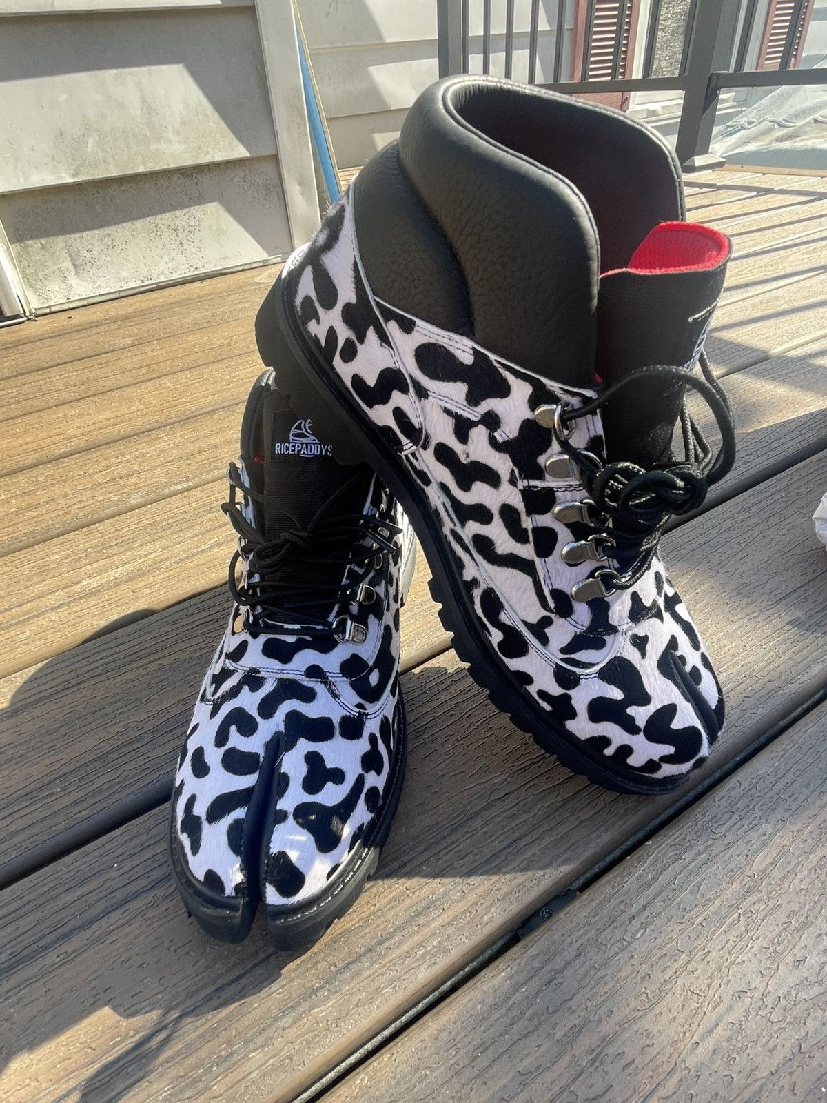 ESENES WORLDWIDE Esenes x RPD “Snow” Tabi boots Size US 10 / EU 43 - 3 Thumbnail
