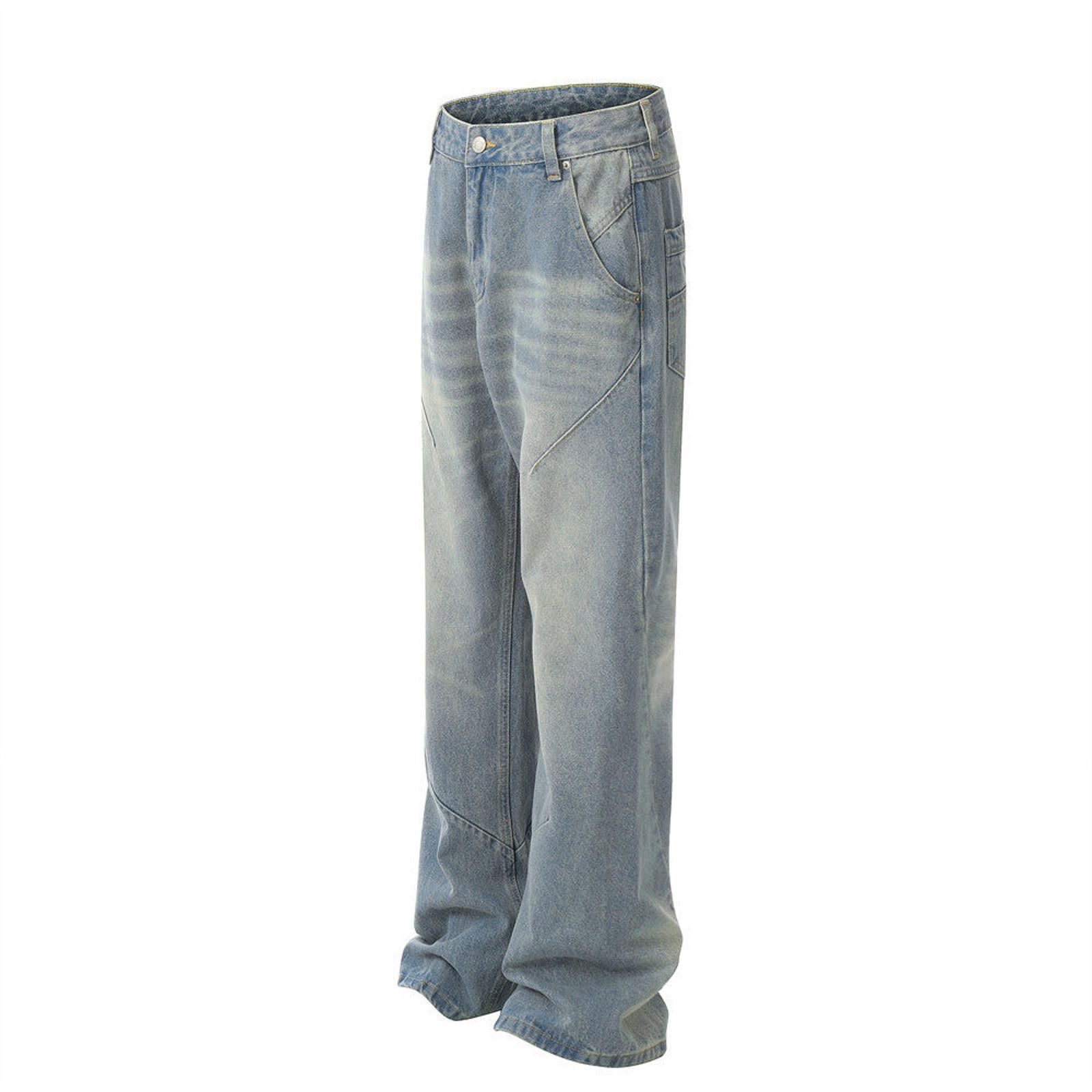 Jean Baggy Washed Jeans - Vintage Loose Size US 30 / EU 46 - 6 Thumbnail