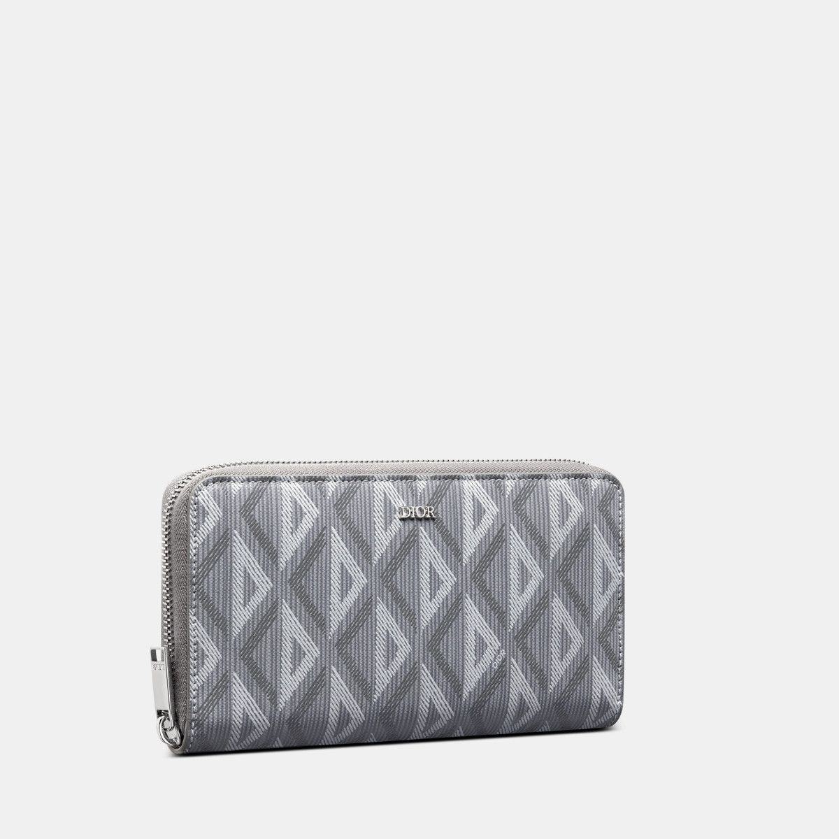 Dior o1bcso1str0226 Size:OS/ Zipped Long Wallet in Grey Size ONE SIZE - 2 Thumbnail