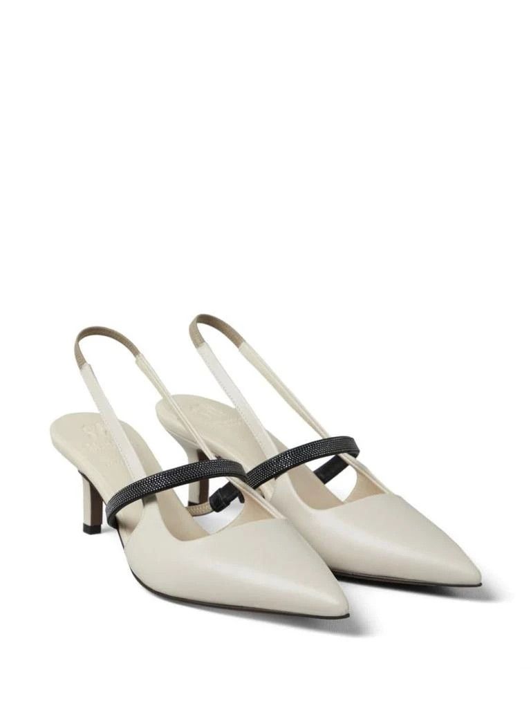 o1la1rc1a0425 Ballet Flats in White