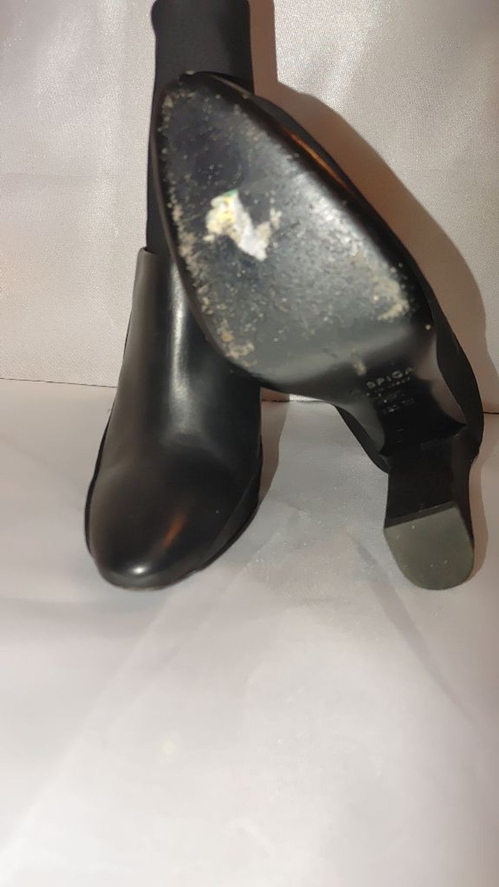The Unbranded Brand Via Spiga Agyness Ankle Boot Neoprene Cuff w Leather Size 6M Size US 6 / IT 36 - 8 Thumbnail