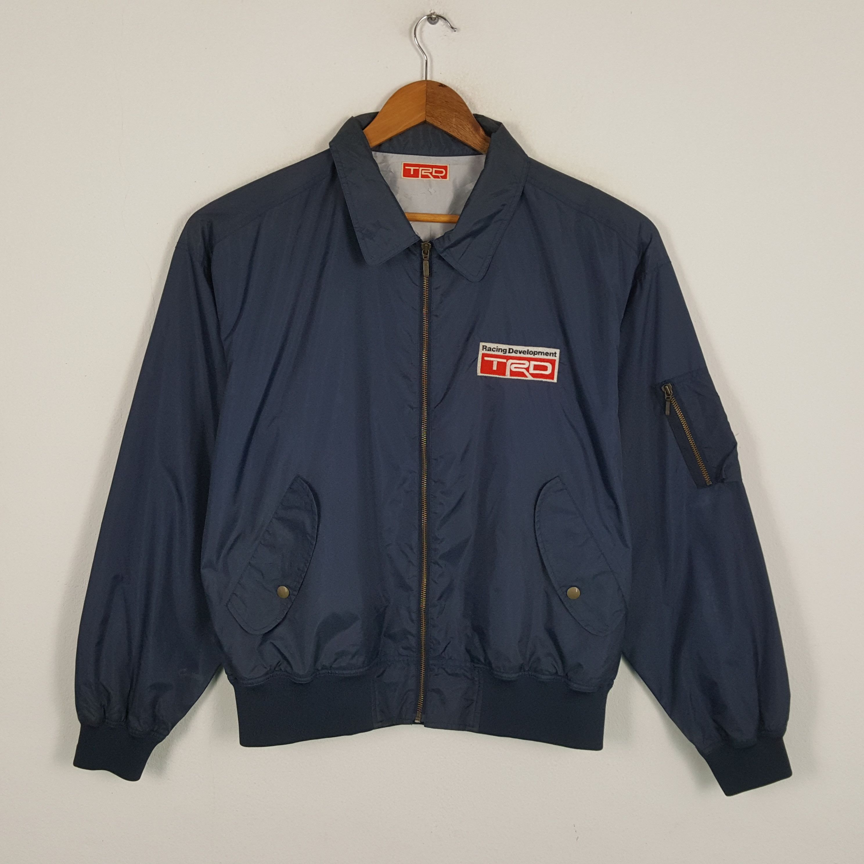 Vintage Vintage TRD TOYOTA MOTORSPORS Japanese Racing Team Jacket Size US L / EU 52-54 / 3 - 3 Thumbnail