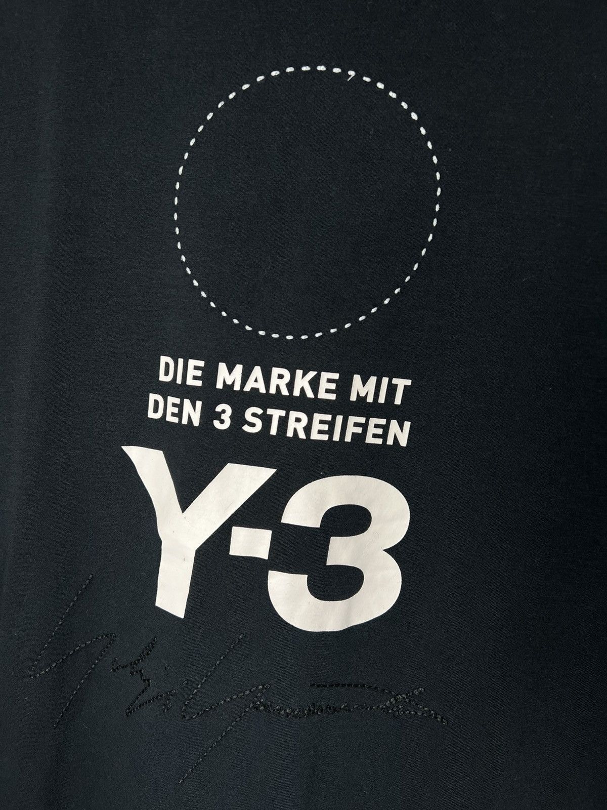 Adidas Vintage streetwear y2k Adidas Y-3 by Yohji Yamamoto T shirt Size US L / EU 52-54 / 3 - 2 Thumbnail