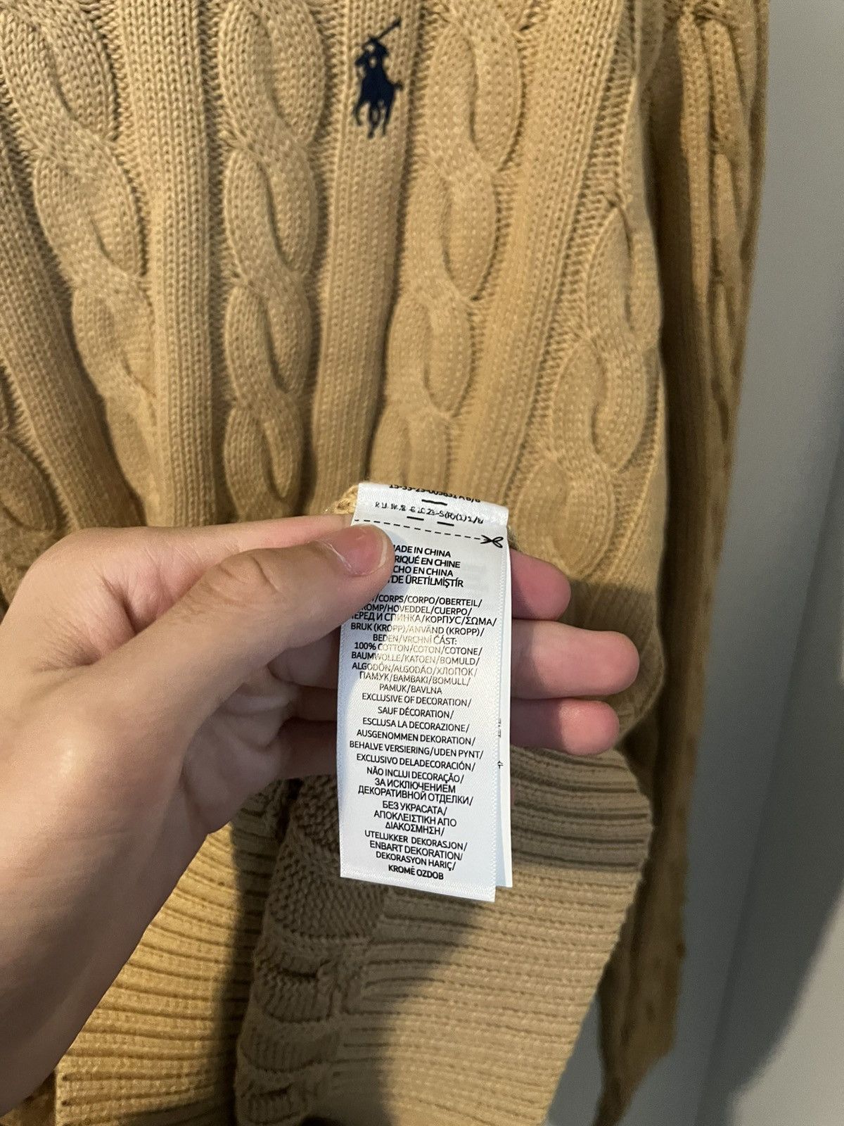 Ralph Lauren Câble-knit sweater Ralph Lauren Size US M / EU 48-50 / 2 - 5 Thumbnail