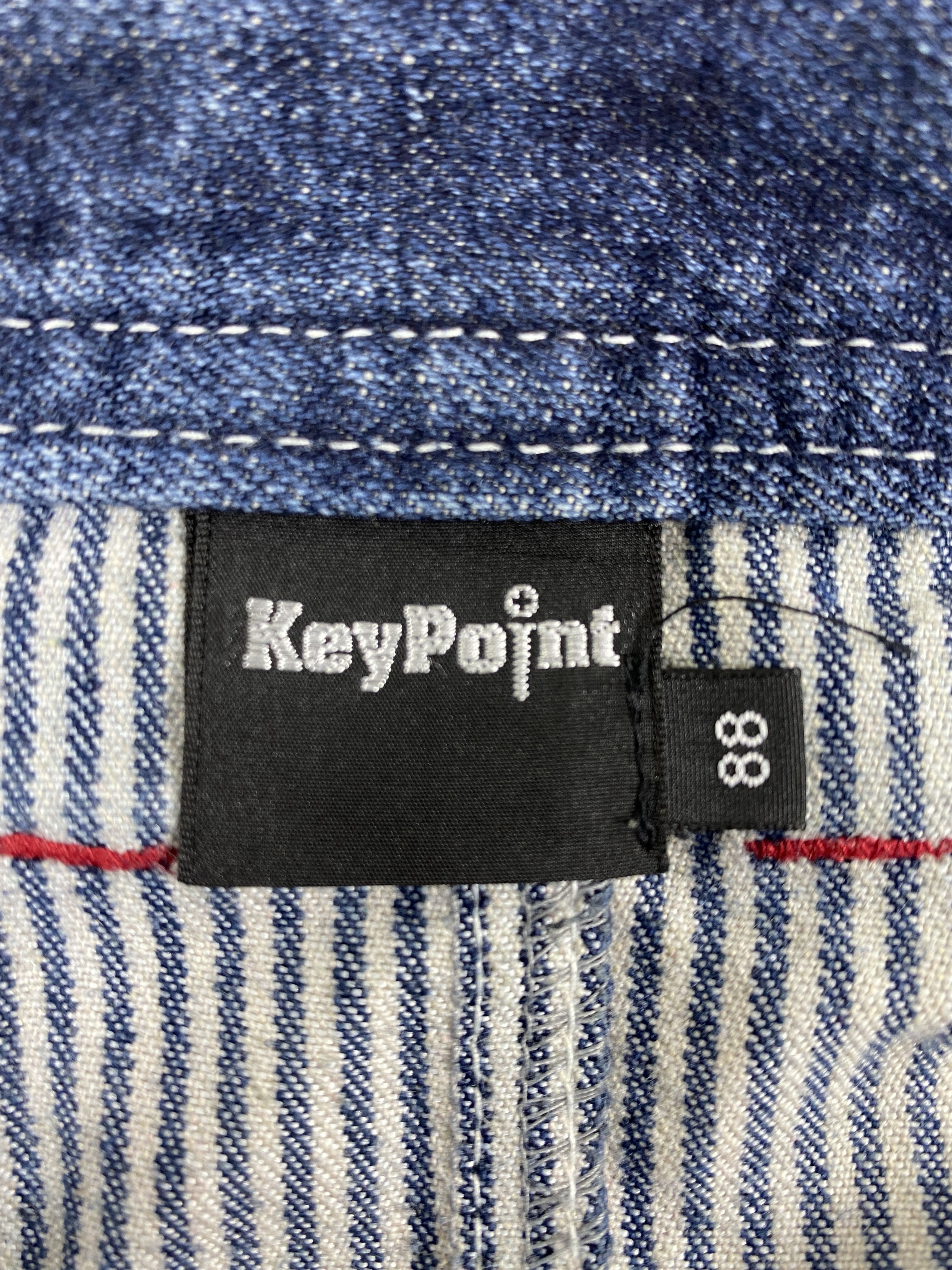 Japanese Brand Distressed Vintage Hickory Pants 34x32 Denim- JN3573 Size US 34 / EU 50 - 9 Thumbnail