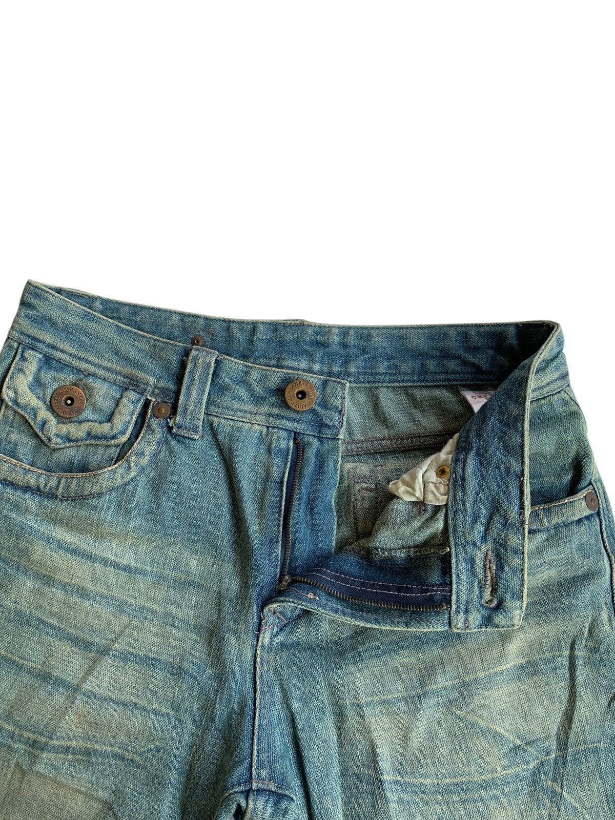 Kapital FLARE💥JAPANESE PUNK STYLE UNKNOWN RUSTY DISTRESSED DENIM🎌☠️ Size US 30 / EU 46 - 18 Thumbnail