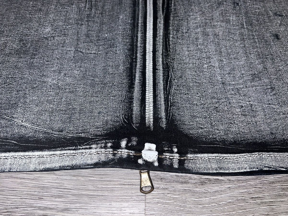 McQ Alexander McQueen Alexander McQueen Denim Short Sleeve Zip-up Jacket Prototype Size S / US 4 / IT 40 - 2 Thumbnail