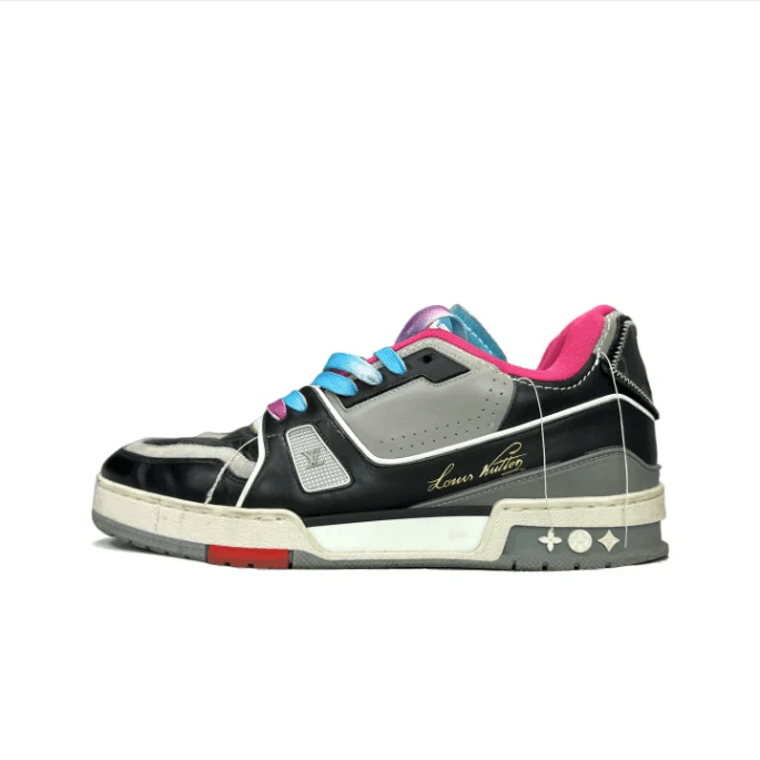 Louis Vuitton Louis Vuitton low-top sneakers 40.5 Size US 7.5 / EU 40-41 - 1 Thumbnail
