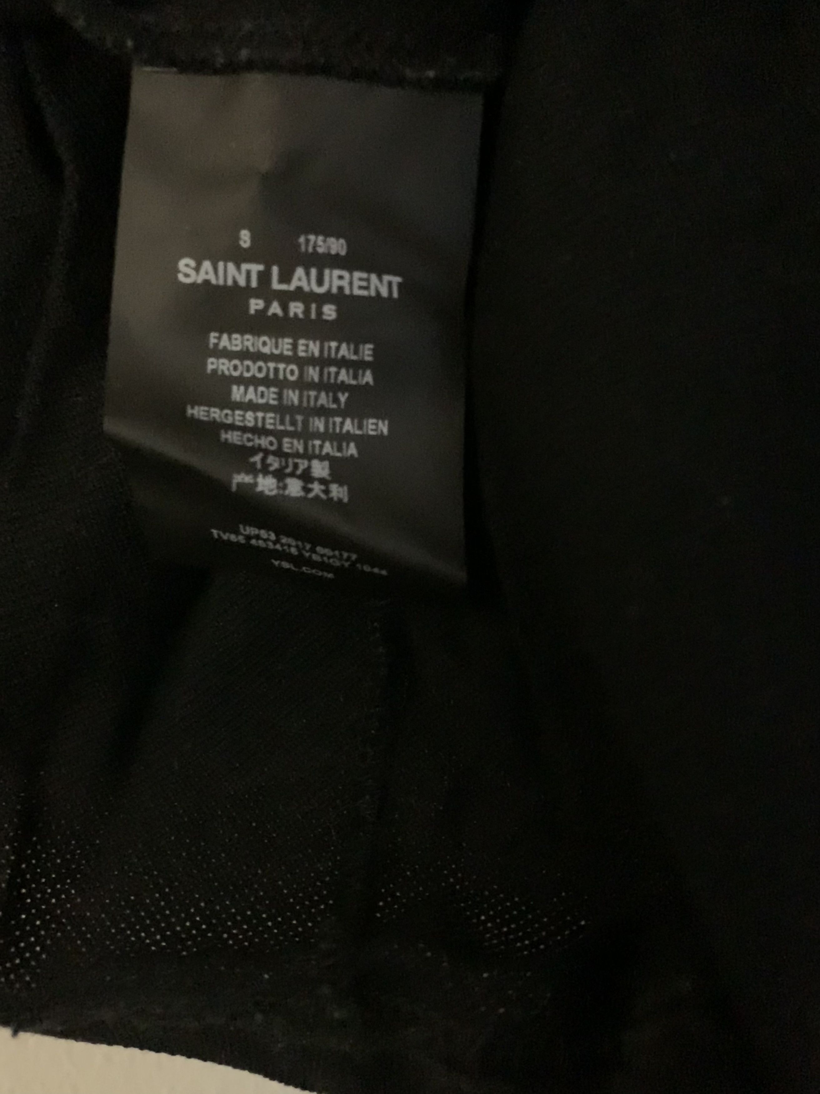 Saint Laurent Paris Saint Laurent Logo-embroidered cotton-piqué polo shirt Size US S / EU 44-46 / 1 - 4 Thumbnail