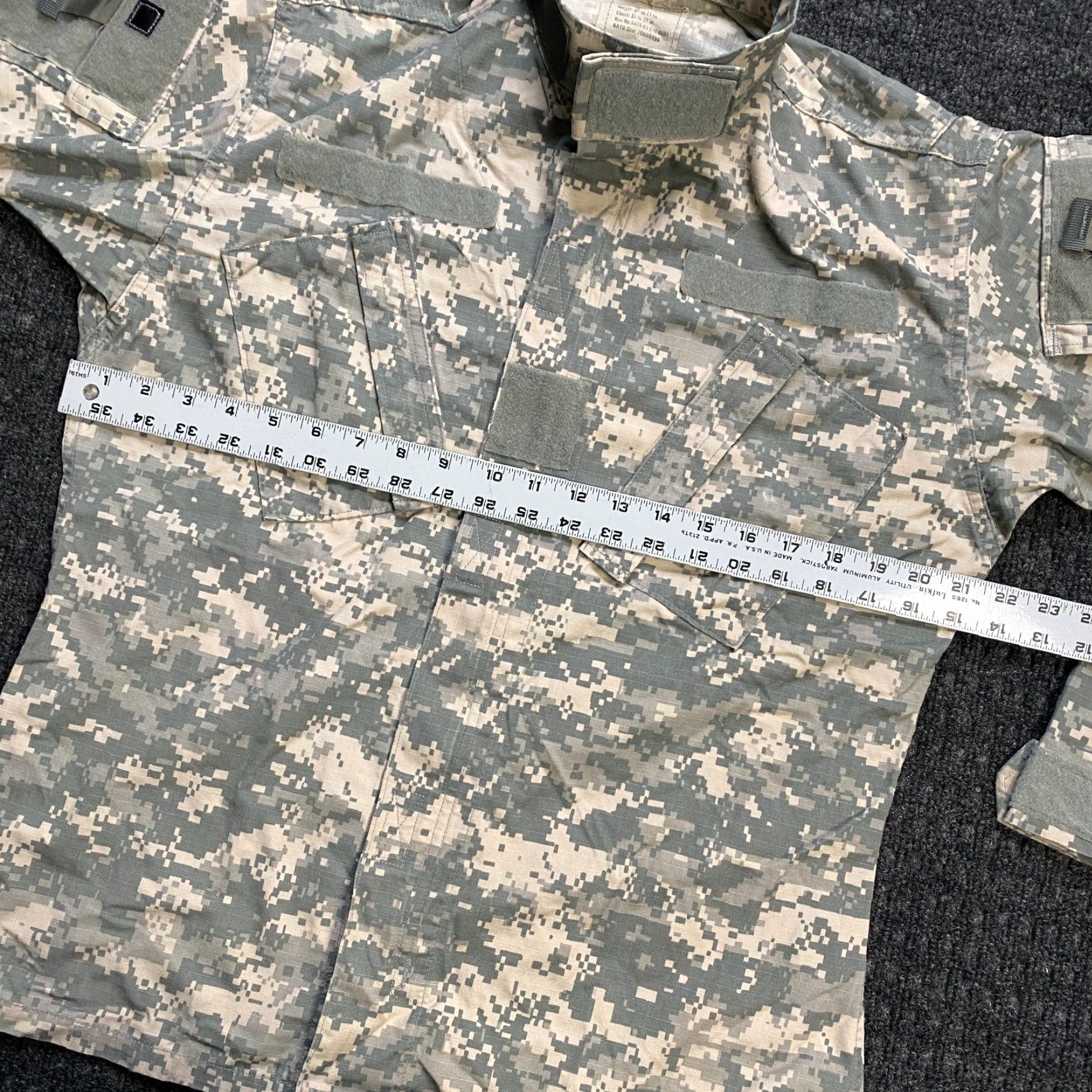 American Apparel US Army Military Digital Camo Jacket Coat Combat Small American Apparel Size US S / EU 44-46 / 1 - 6 Thumbnail