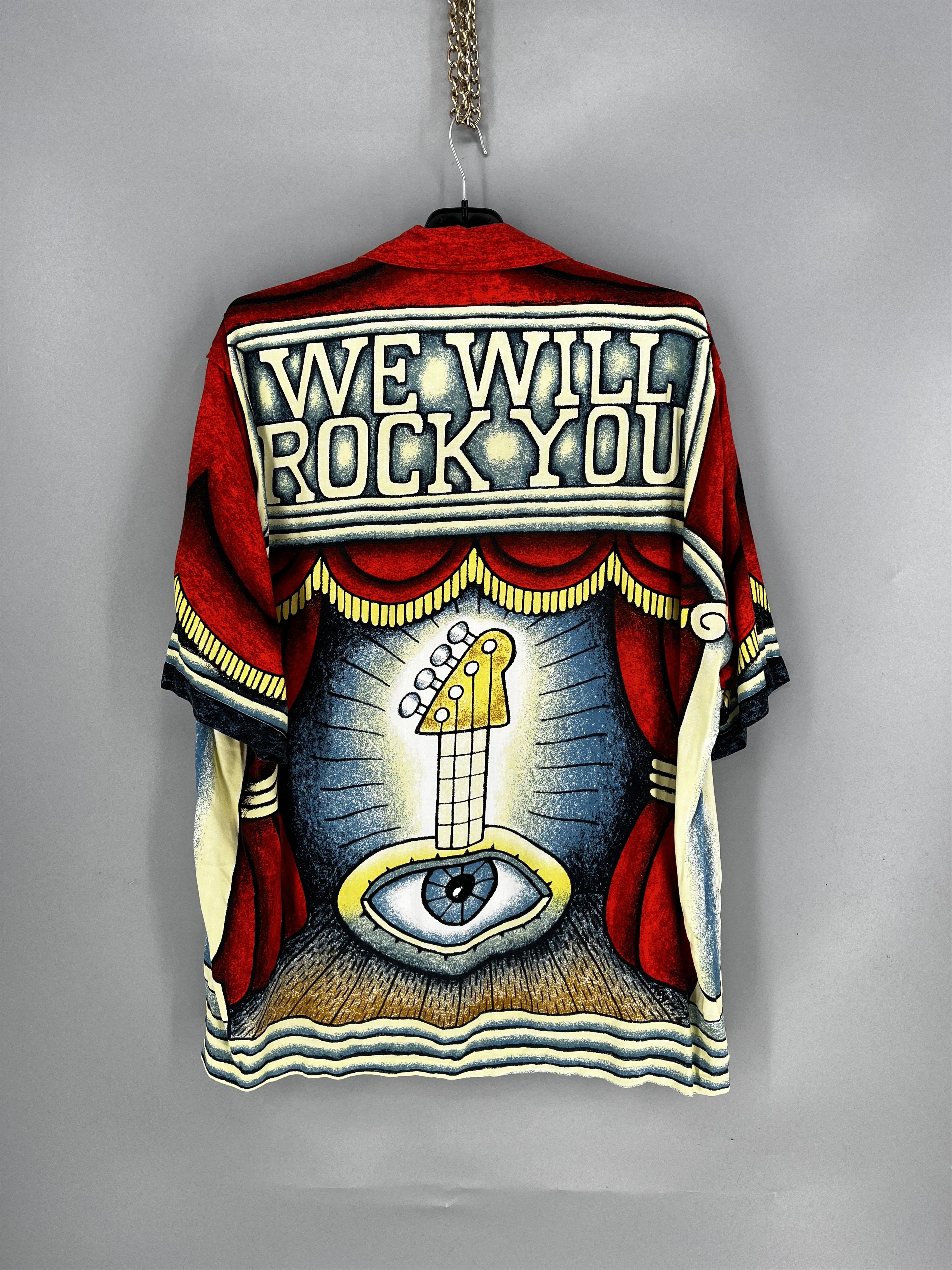Mambo Mambo Loud We Will Rock You Shirt Size-L VERY RARE Size US L / EU 52-54 / 3 - 13 Thumbnail