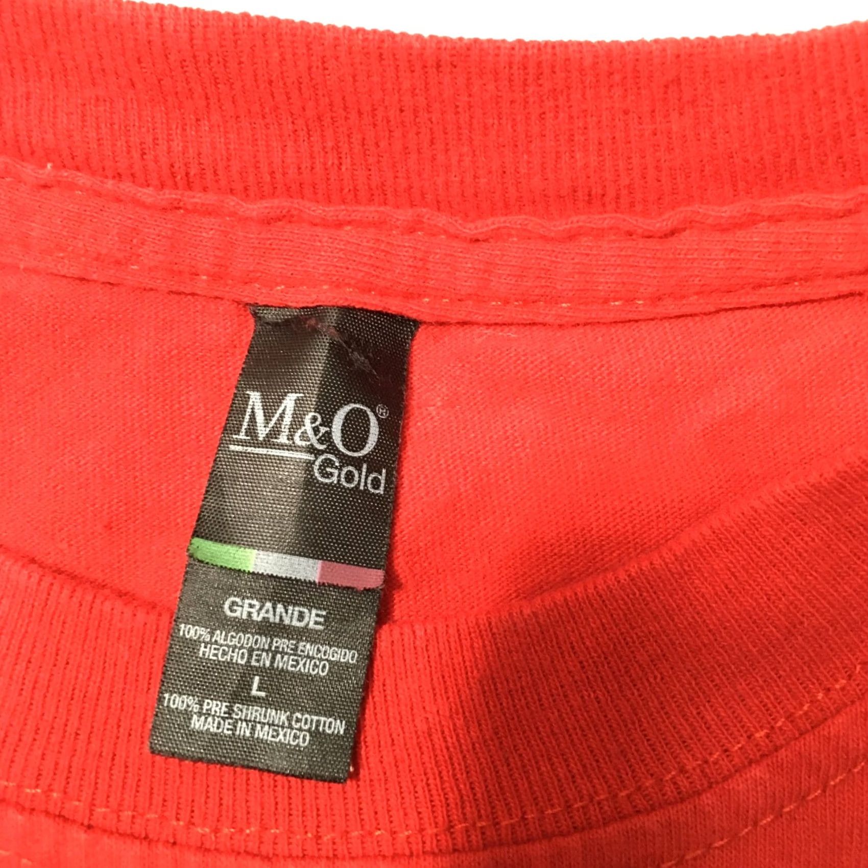 Logo 7 Nike JUST SEND IT Logo M&O cotton Tee T Shirt red Size Large Mens Short Sleeve Size US L / EU 52-54 / 3 - 3 Thumbnail