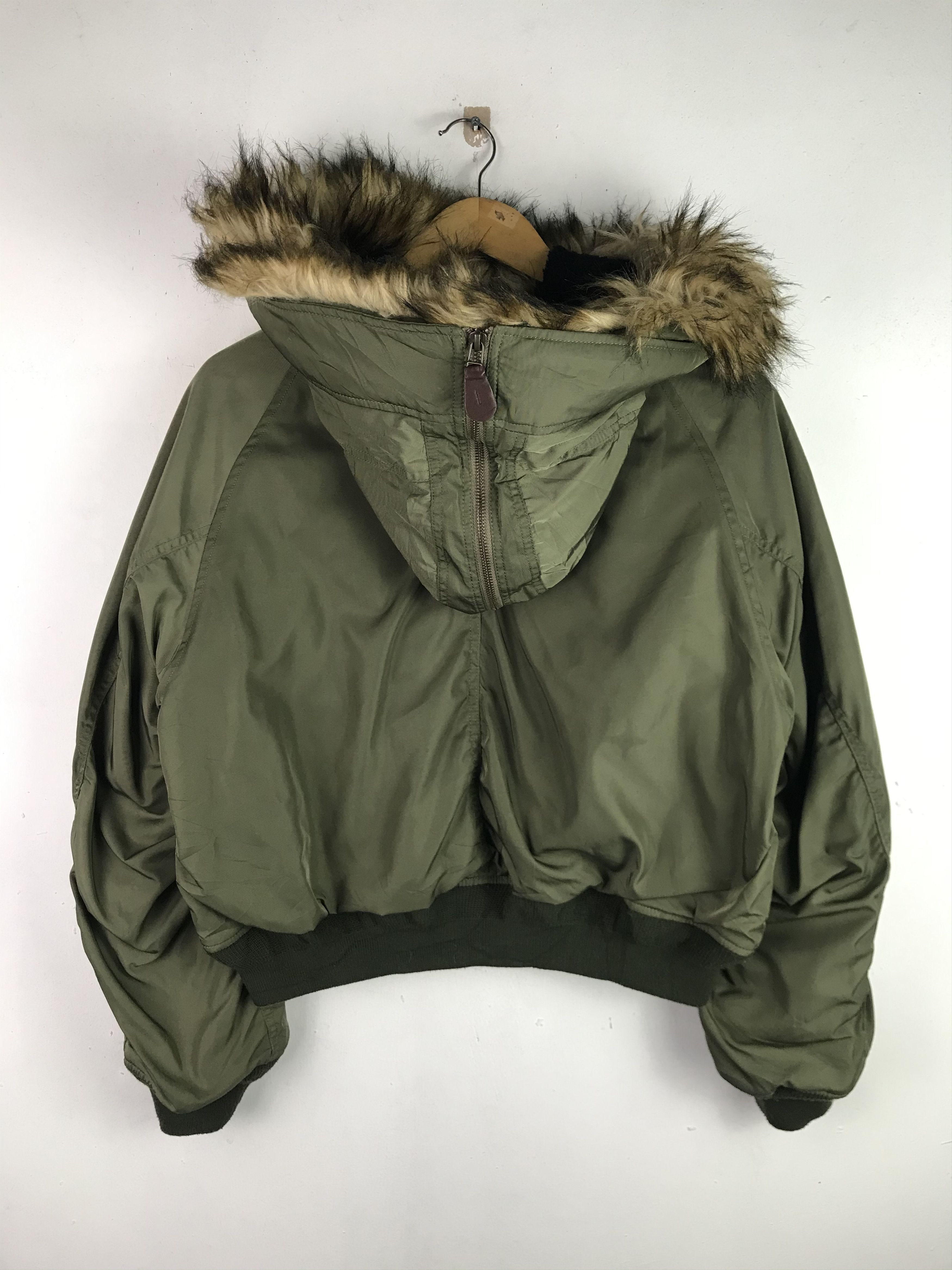 MOUSSY Vintage Moussy Mohair Bomber Jacket Size US M / EU 48-50 / 2 - 2 Thumbnail
