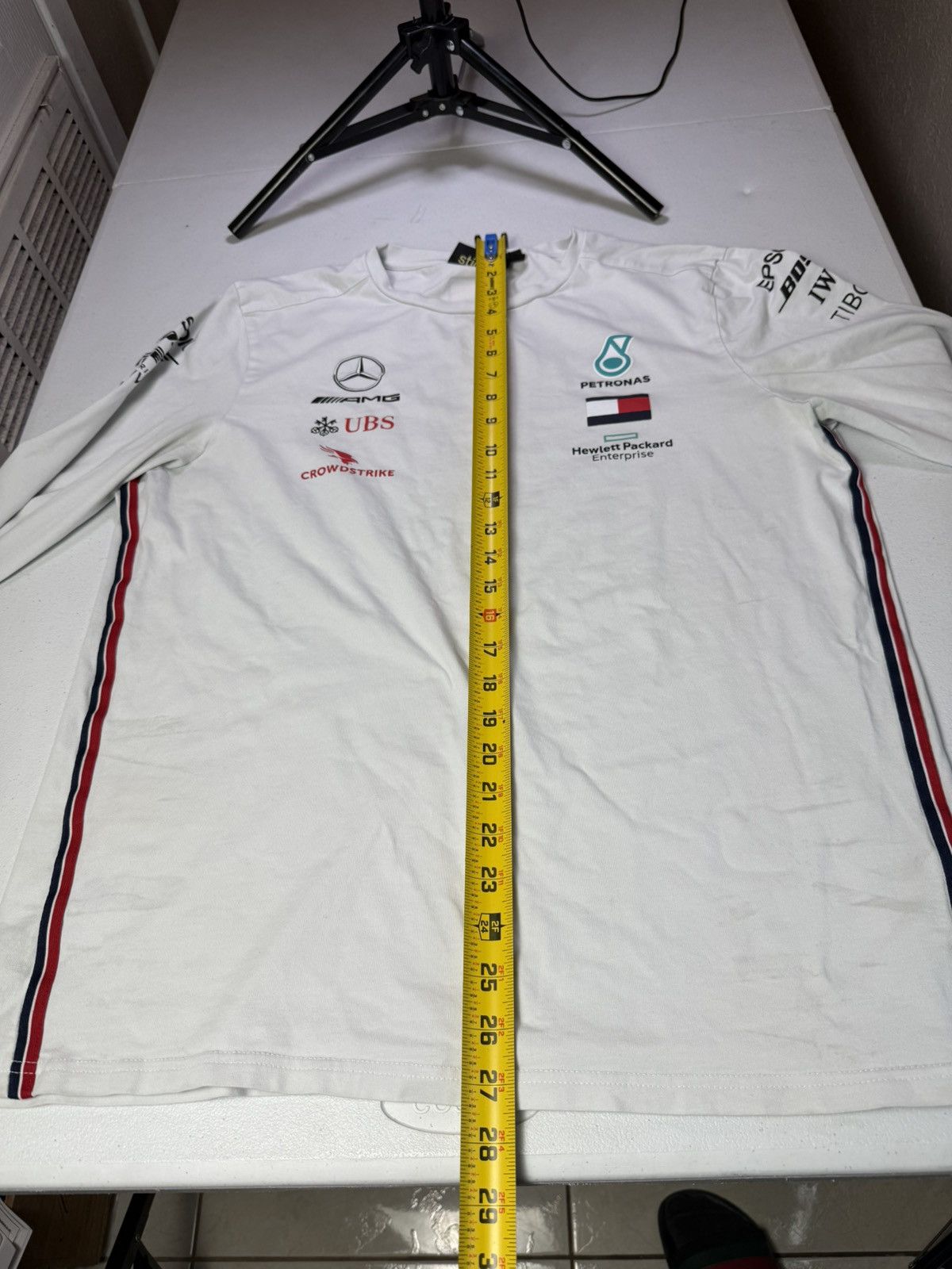 Mercedes-Benz MERCEDES AMG PETRONAS MOTORSPORT SHIRT JERSEY LONG Sz XL Size US XL / EU 56 / 4 - 10 Thumbnail
