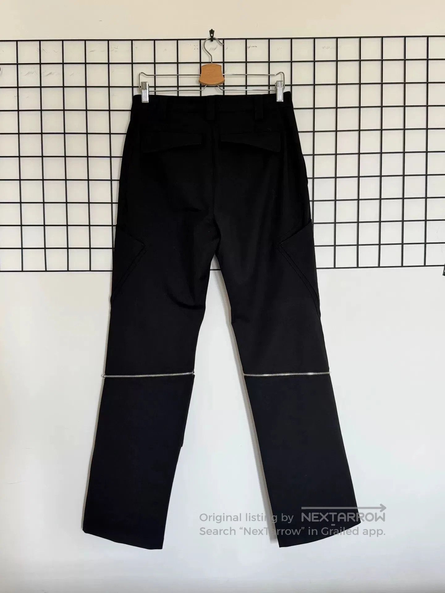 Kiko Kostadinov Kiko Kostadinov Black Casual Pants. Size US 32 / EU 48 - 2 Thumbnail