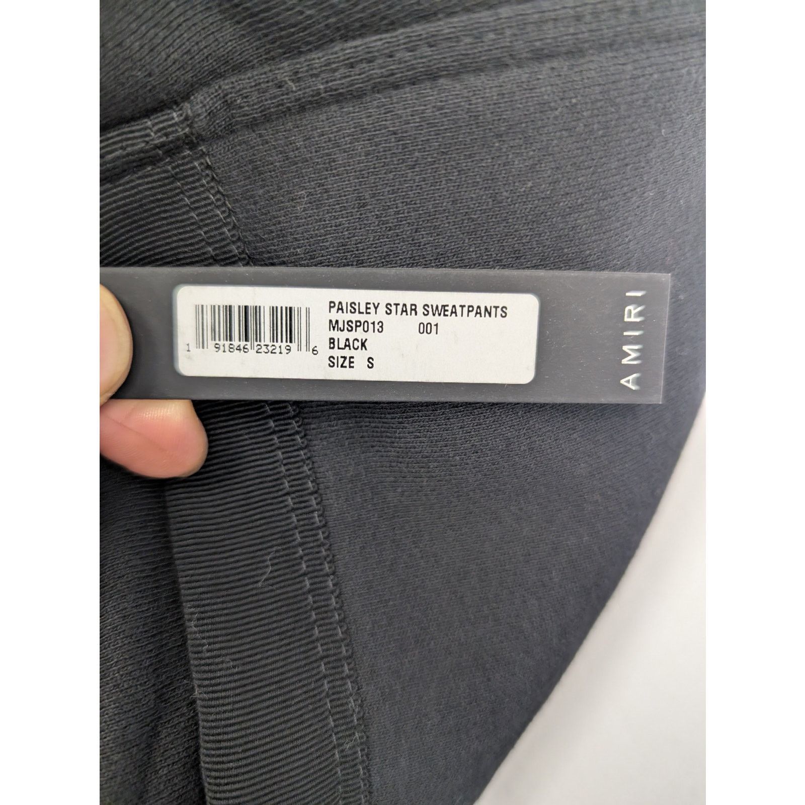 Amiri o1rshd1 Paisley Star Sweatpants in Black Size US 30 / EU 46 - 13 Thumbnail