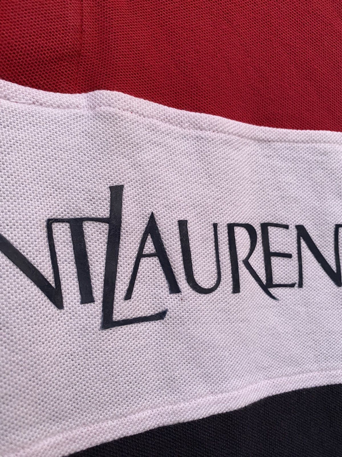 Yves Saint Laurent Big Logo YSL Polo Shirt Size US L / EU 52-54 / 3 - 20 Thumbnail