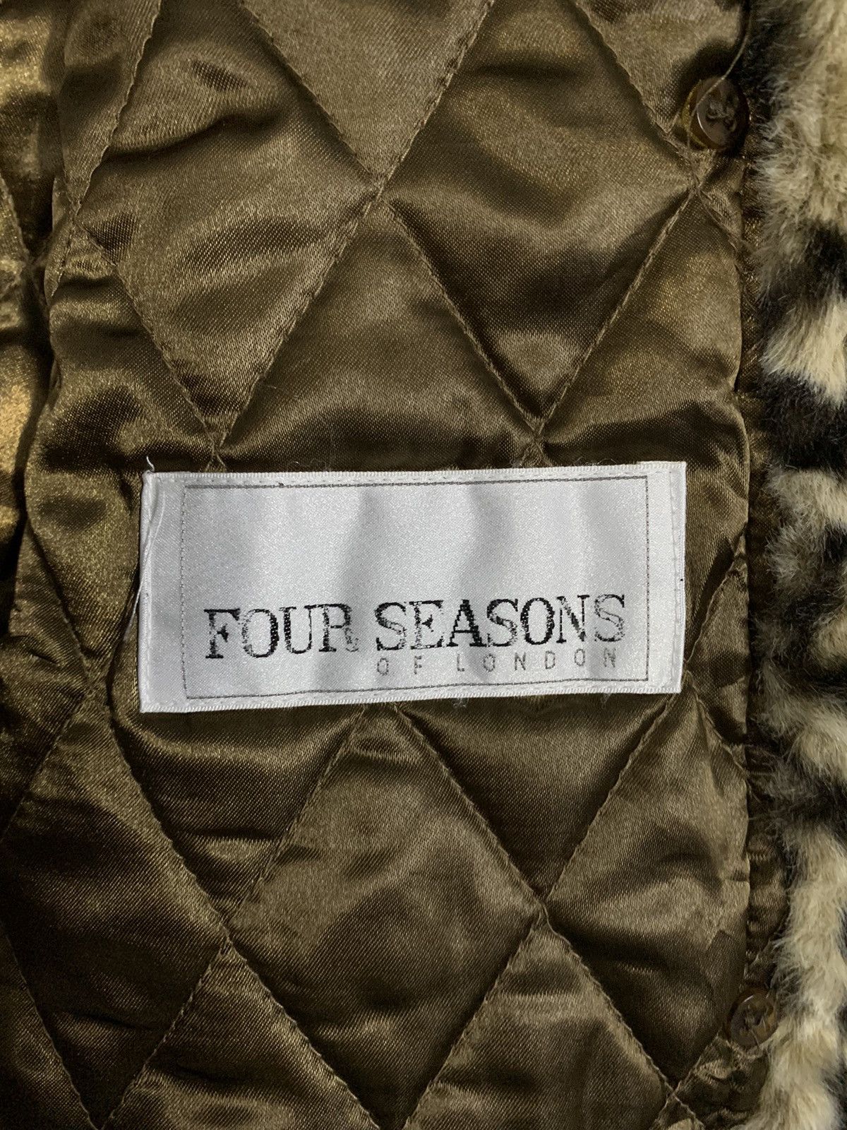 Other 4 Season of London Leopard Faux Fur Long Coat Size L / US 10 / IT 46 - 18 Thumbnail