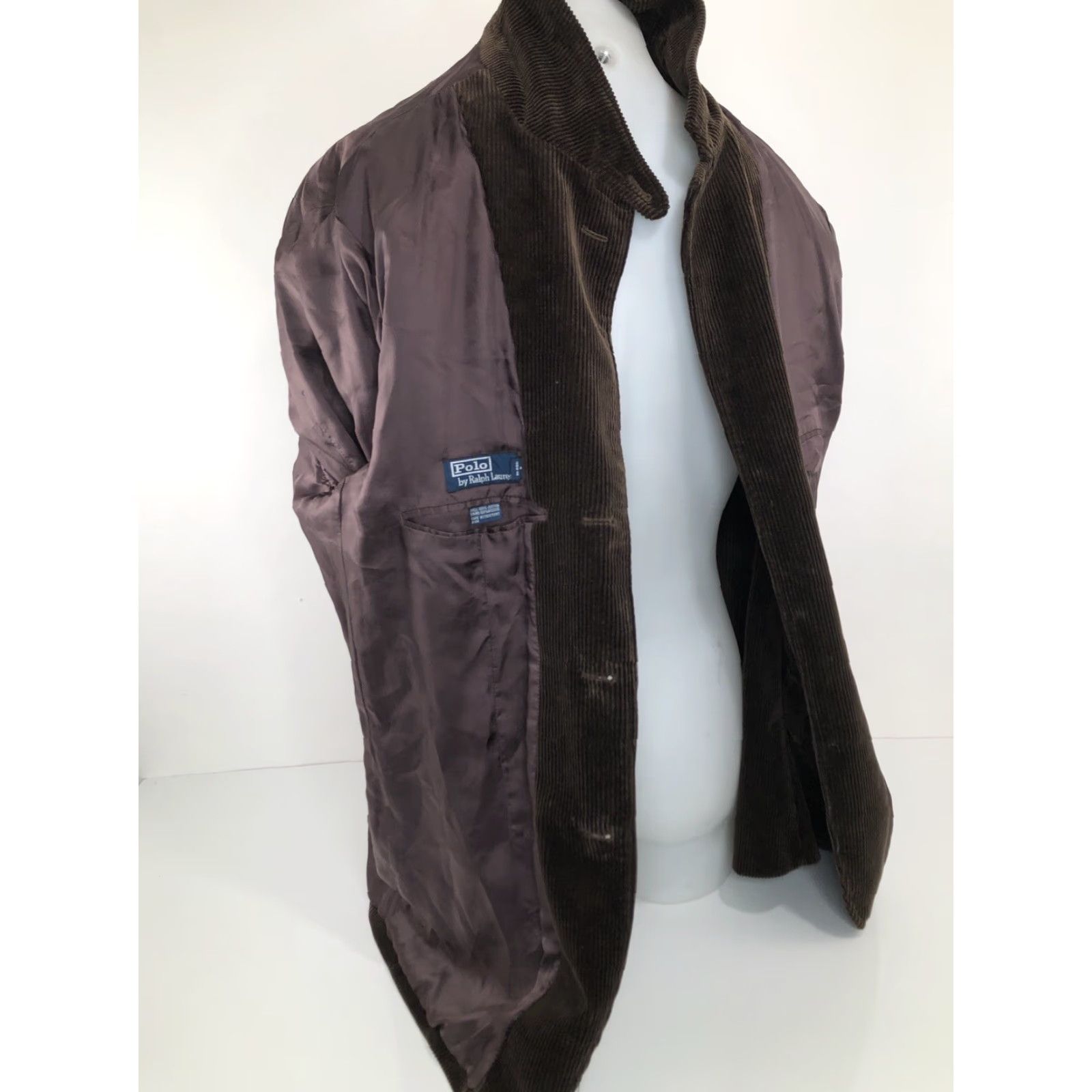 Polo Ralph Lauren POLO / RALPH LAUREN Blazer Heavy Duty Corduroy Belted Back XL Brown Men XL Blazer Belted Corduroy Jacket Size US XL / EU 56 / 4 - 7 Thumbnail