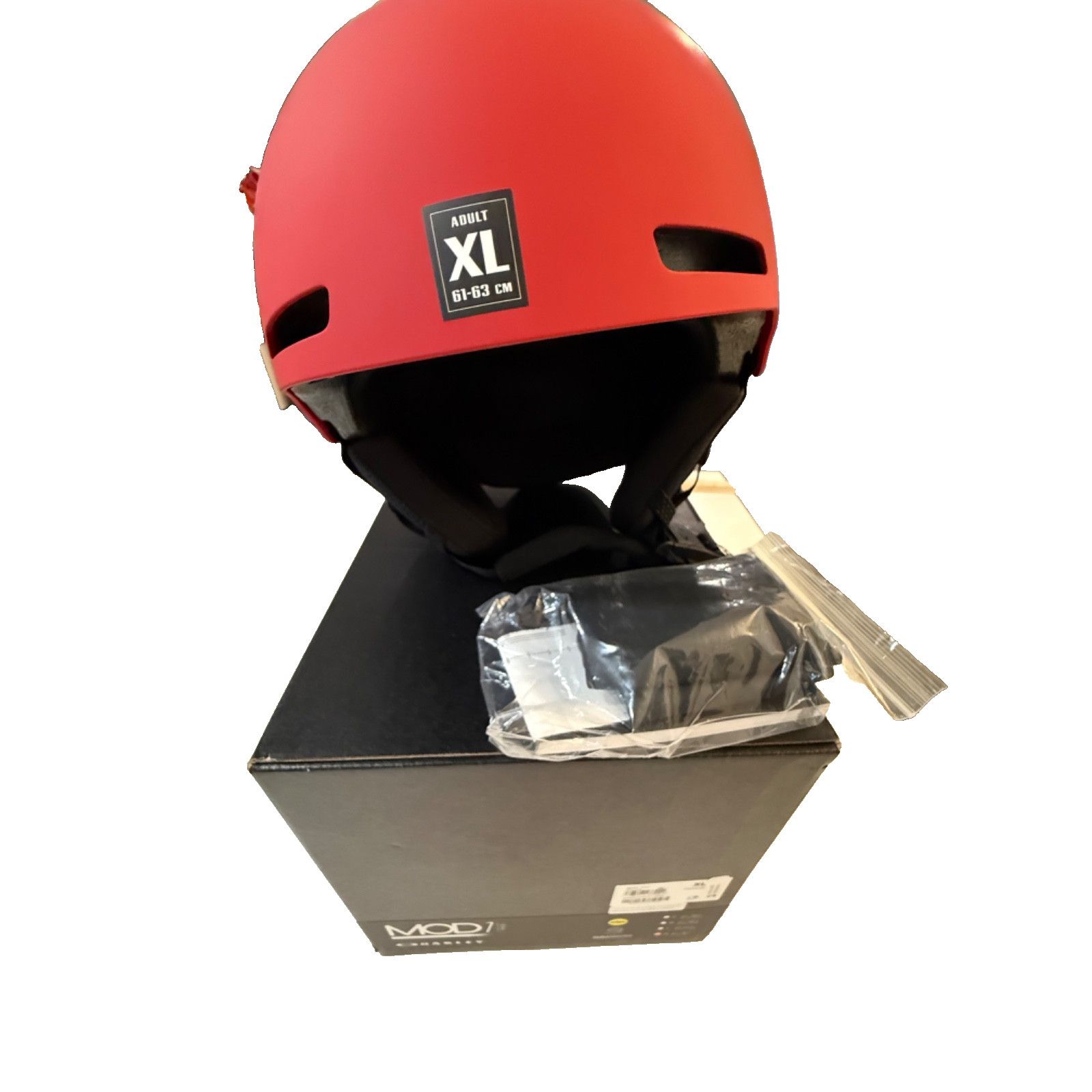 Oakley Oakley Mod 1 Pro MIPS Snow Helmet XL Red/Orange Ski Snow NEW Size ONE SIZE - 3 Thumbnail