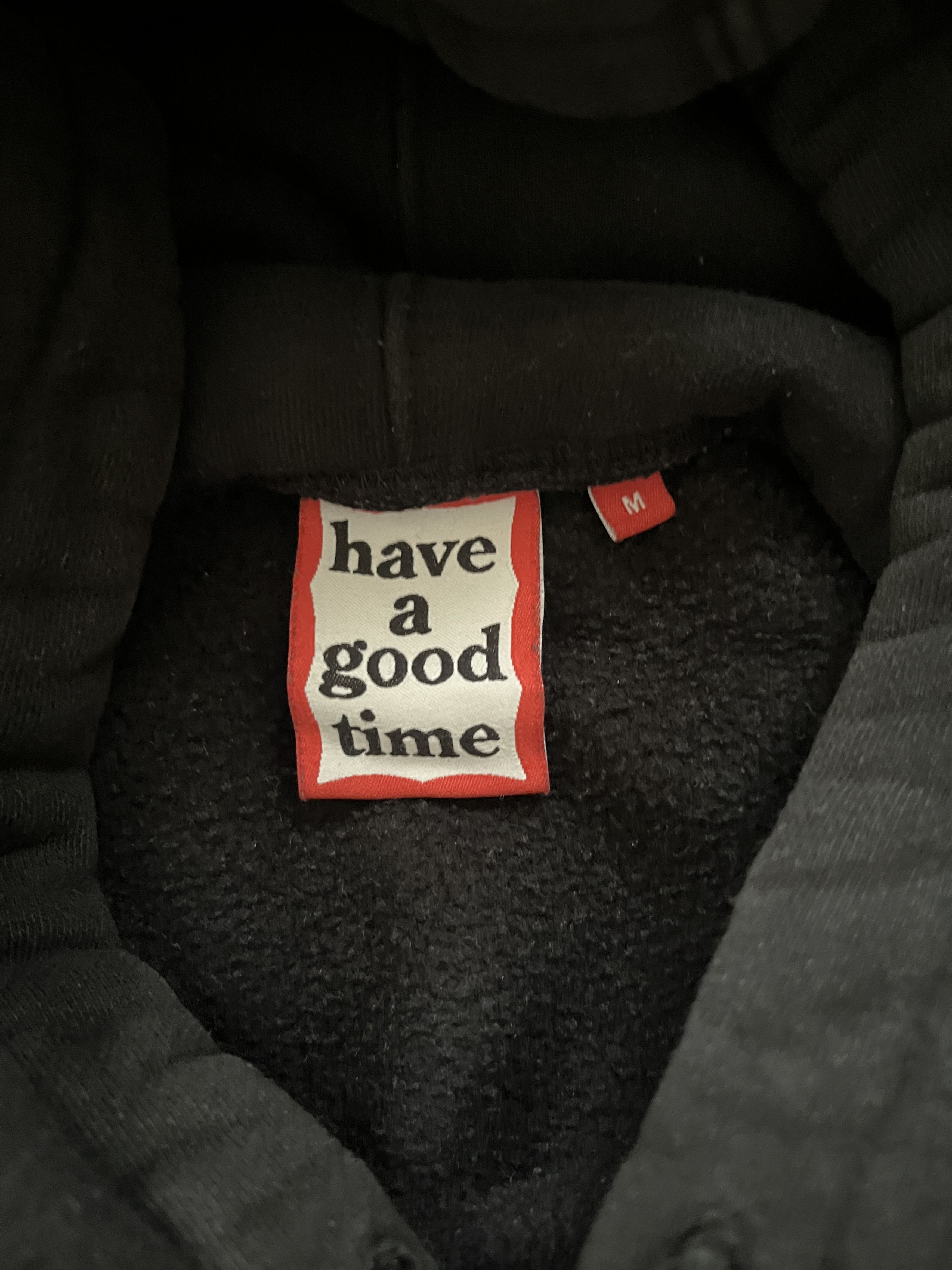 Have A Good Time Black OG Logo Hoodie Size US M / EU 48-50 / 2 - 3 Thumbnail