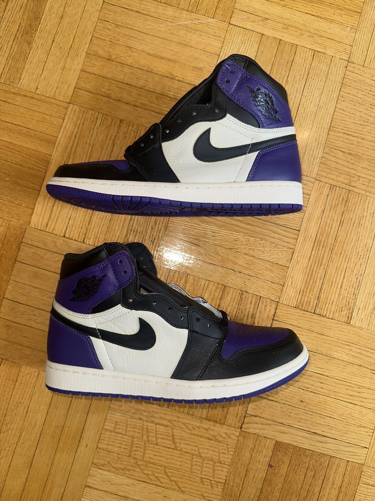 Jordan Brand Jordan 1 Court Purple 1.0 Size 9.5 Size US 9.5 / EU 42-43 - 2 Thumbnail