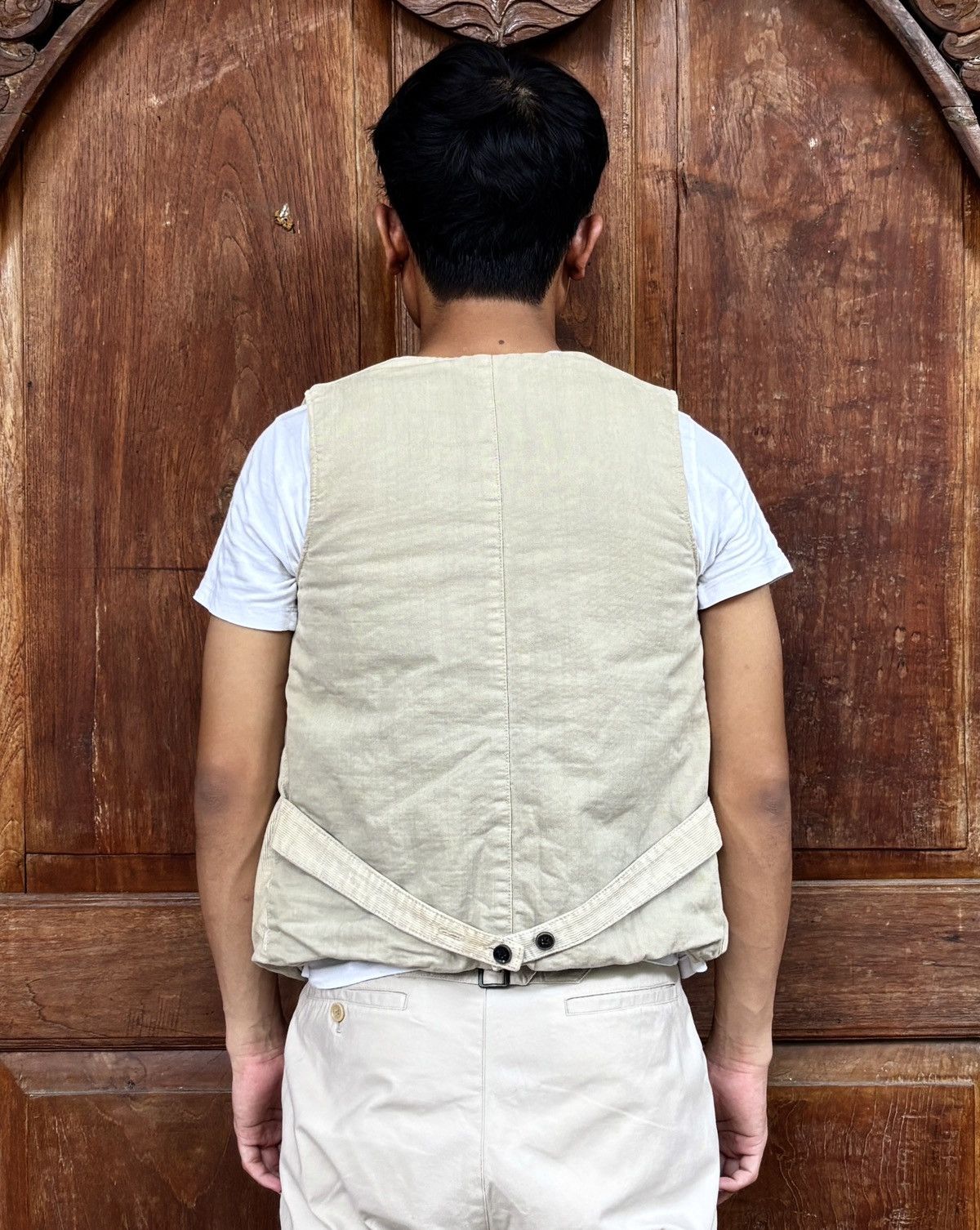 Kapital Puffer Corduroy Vest Size US XS / EU 42 / 0 - 15 Thumbnail