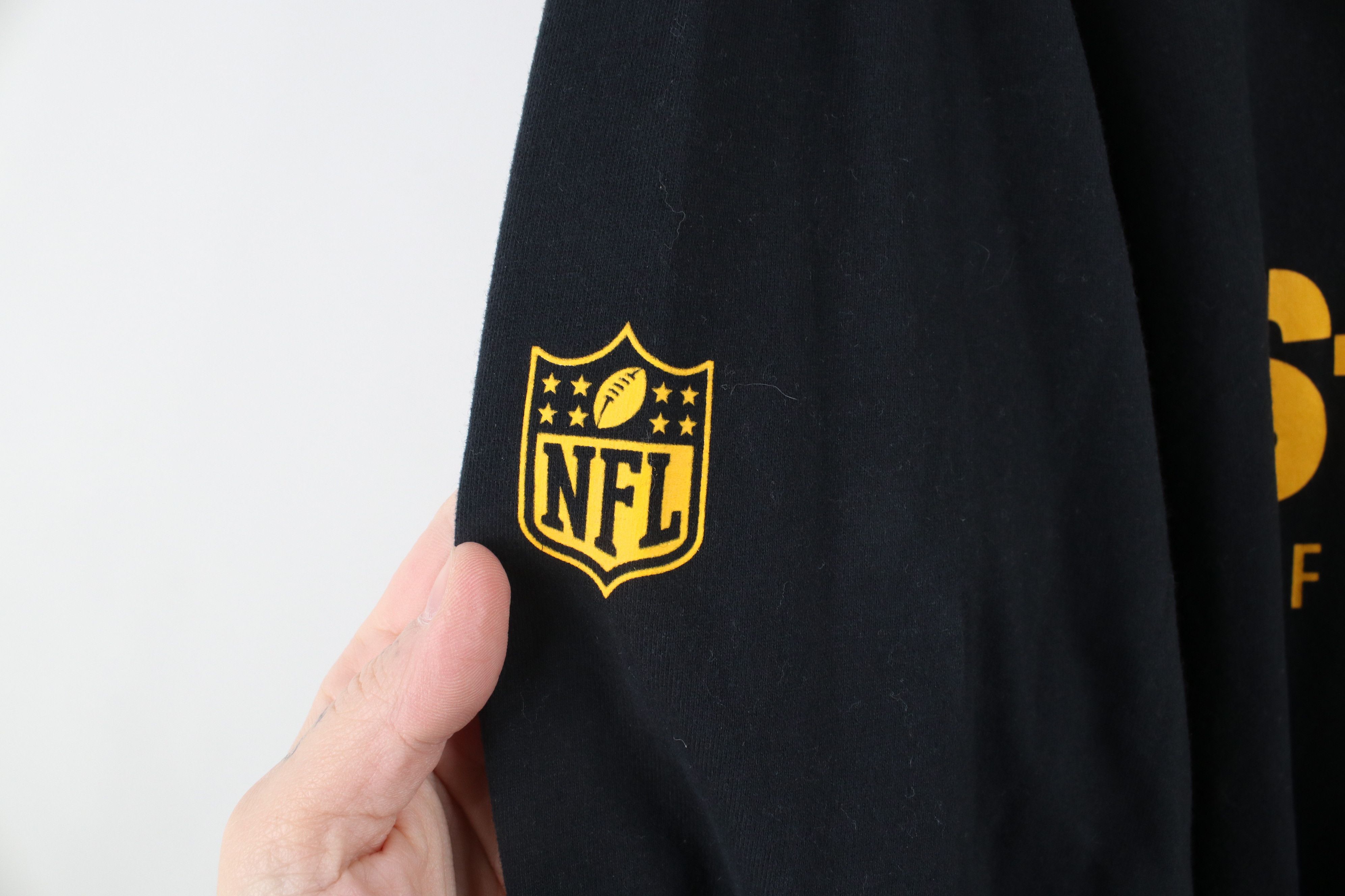 Nike × Vintage Nike NFL Pittsburgh Steelers Football Long Sleeve T-Shirt Size US XXL / EU 58 / 5 - 5 Thumbnail