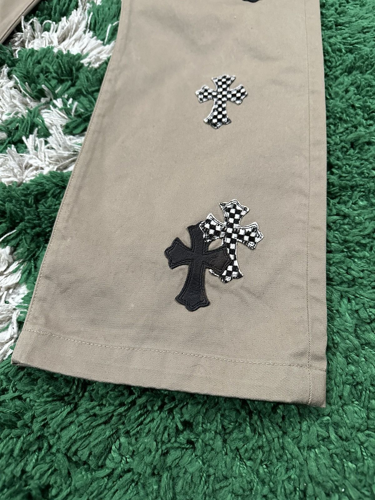 Chrome Hearts Chrome Hearts 40 Patch Tan Chino Pants Size US 34 / EU 50 - 3 Thumbnail