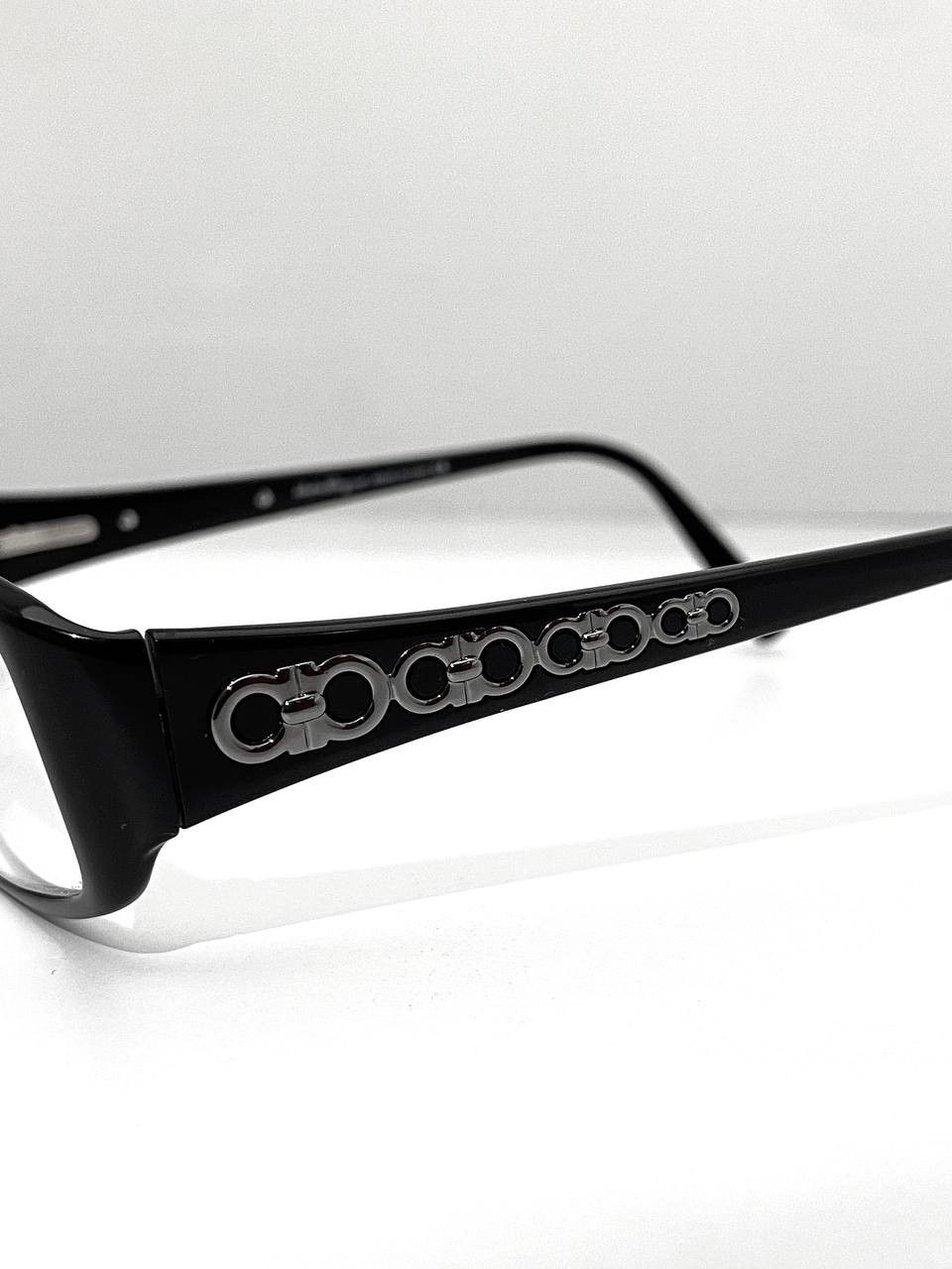 Salvatore Ferragamo Salvatore Ferragamo Square Bayonetta Eyeglasses Vintage Y2K Size ONE SIZE - 7 Thumbnail