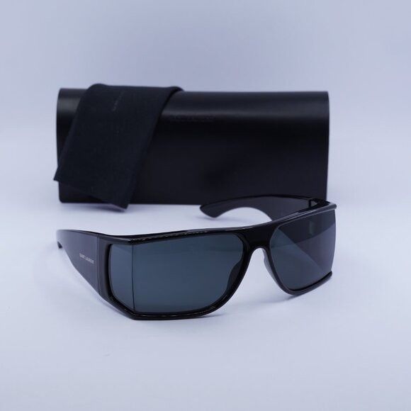 Saint Laurent Paris 🕶️ New Saint Laurent SL806 001 Sunglasses - Black Frame Size ONE SIZE - 1 Thumbnail